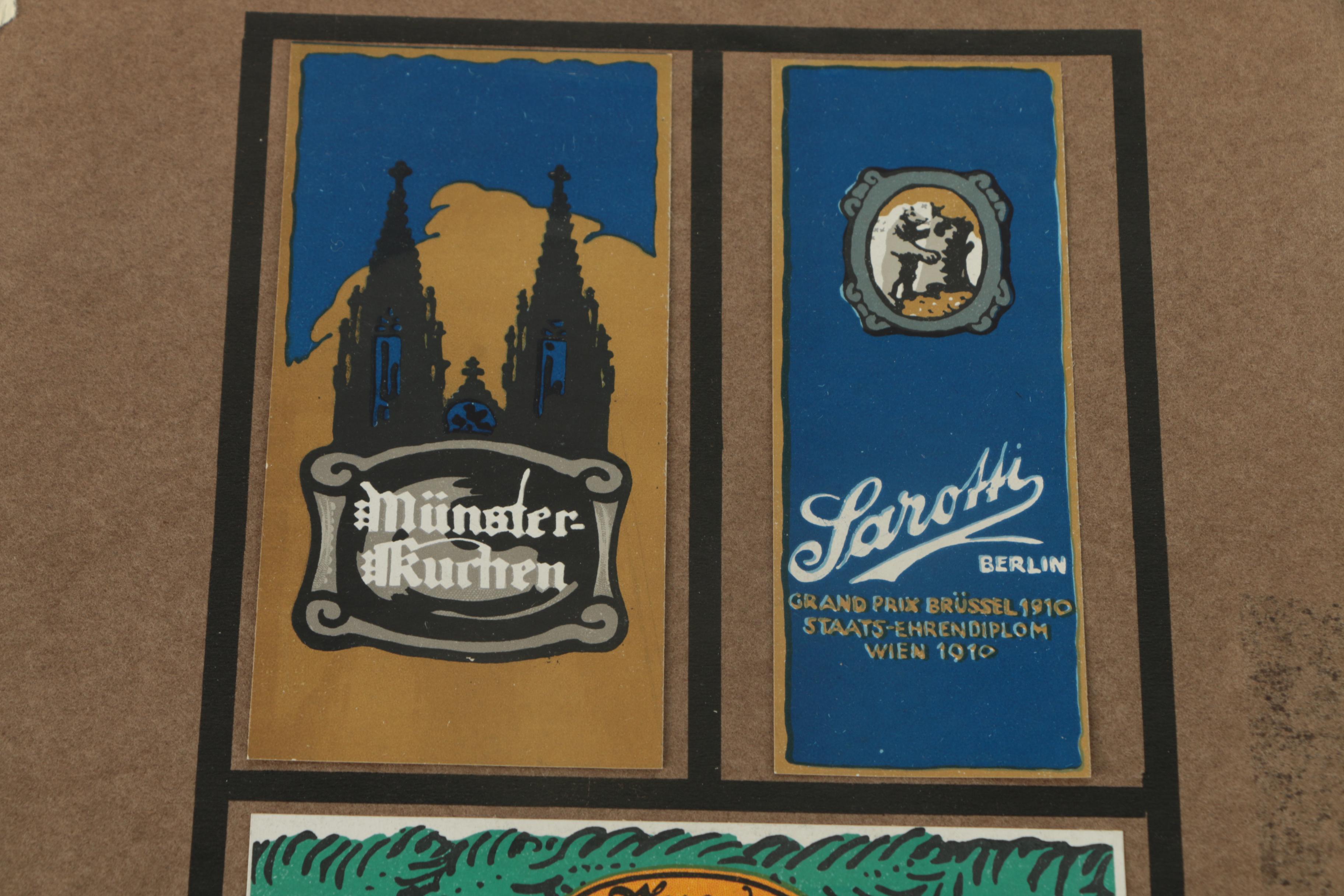 Collection of Loose German Lithograph Prints