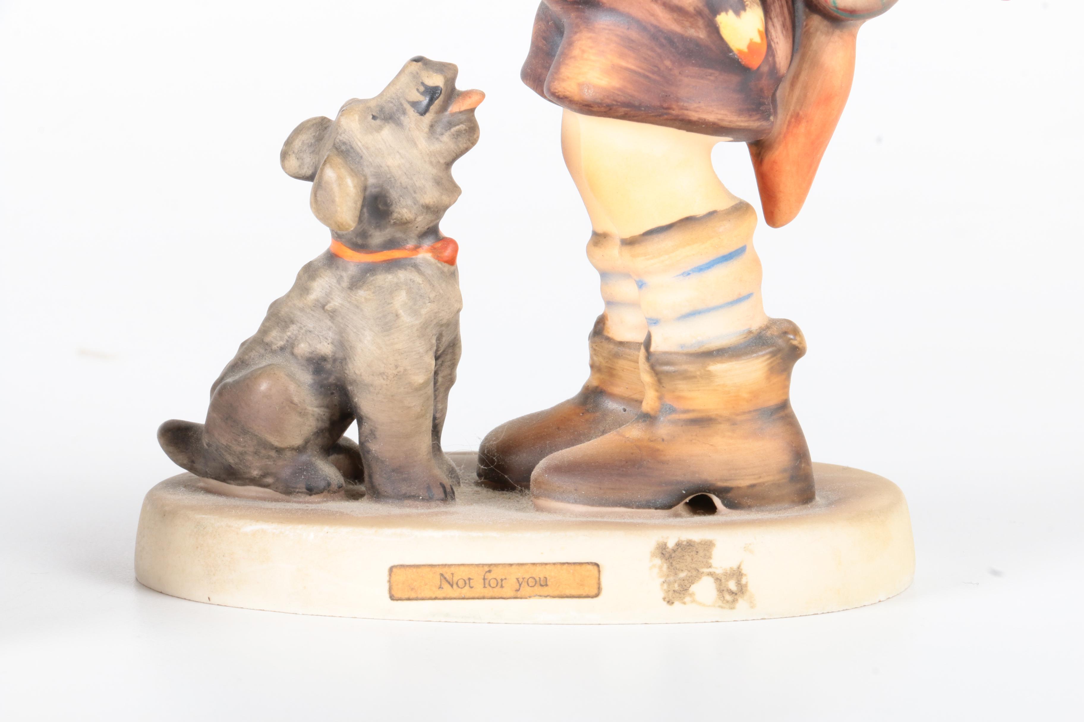 Pair of Vintage Goebel Hummel Porcelain Figurines