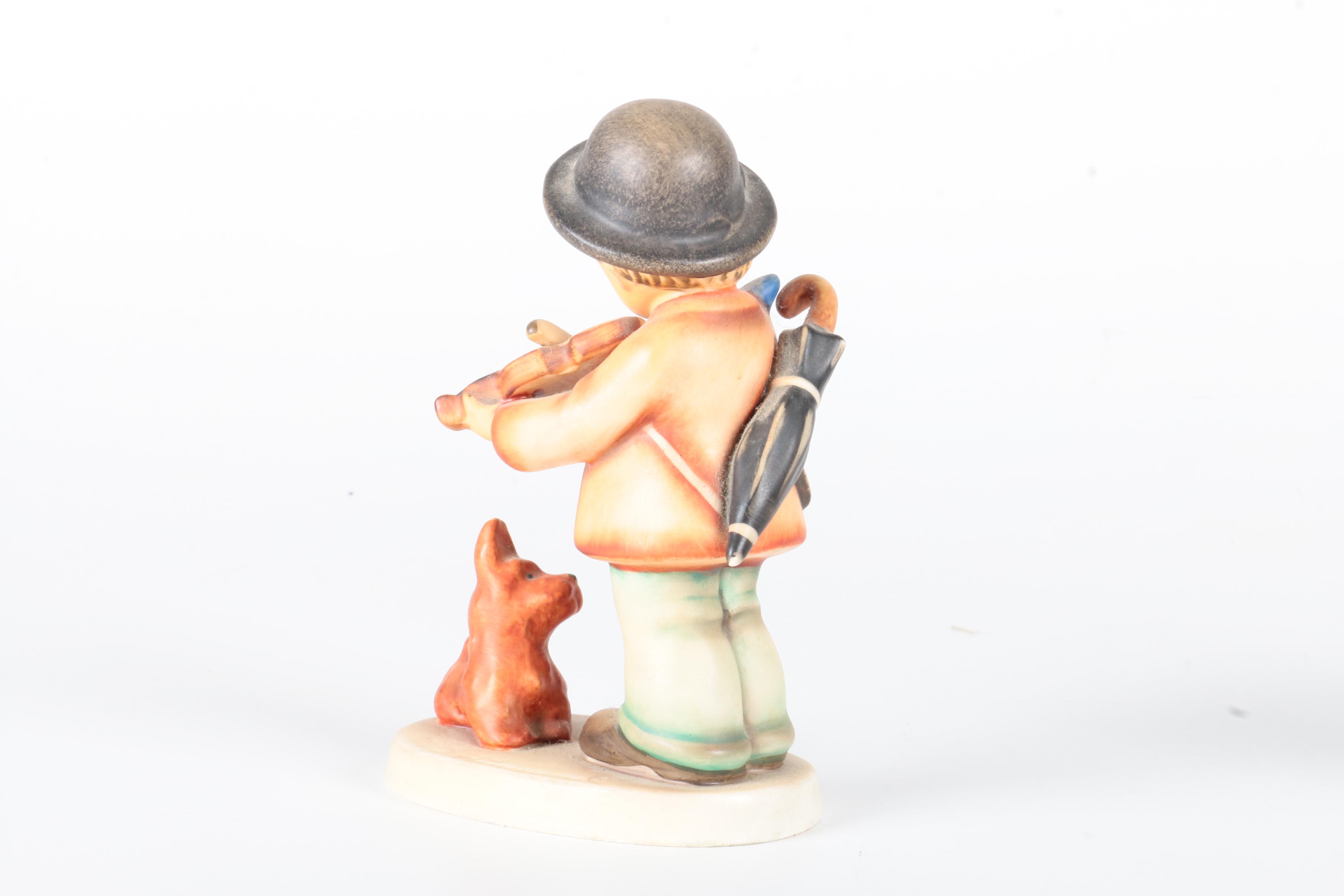 Pair of Vintage Goebel Hummel Porcelain Figurines