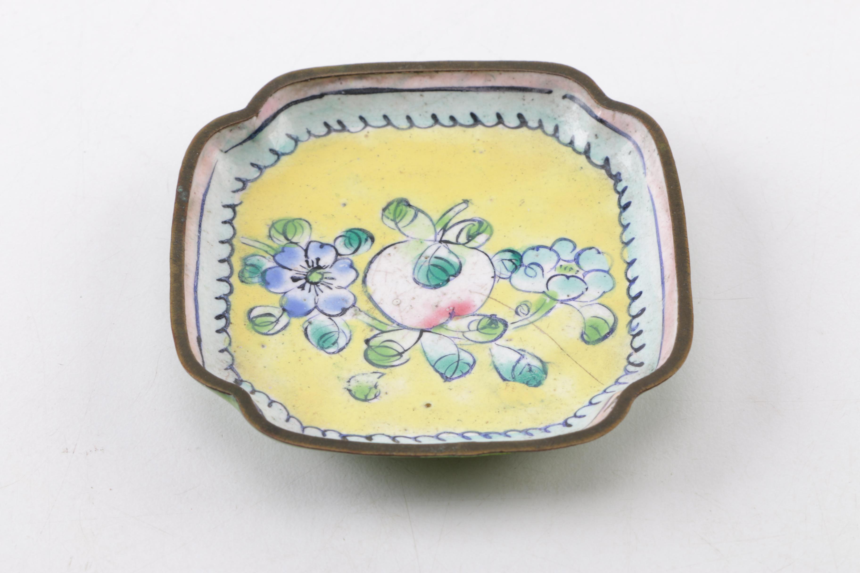 Assorted Ceramic and Enamel Tableware and Home Decor