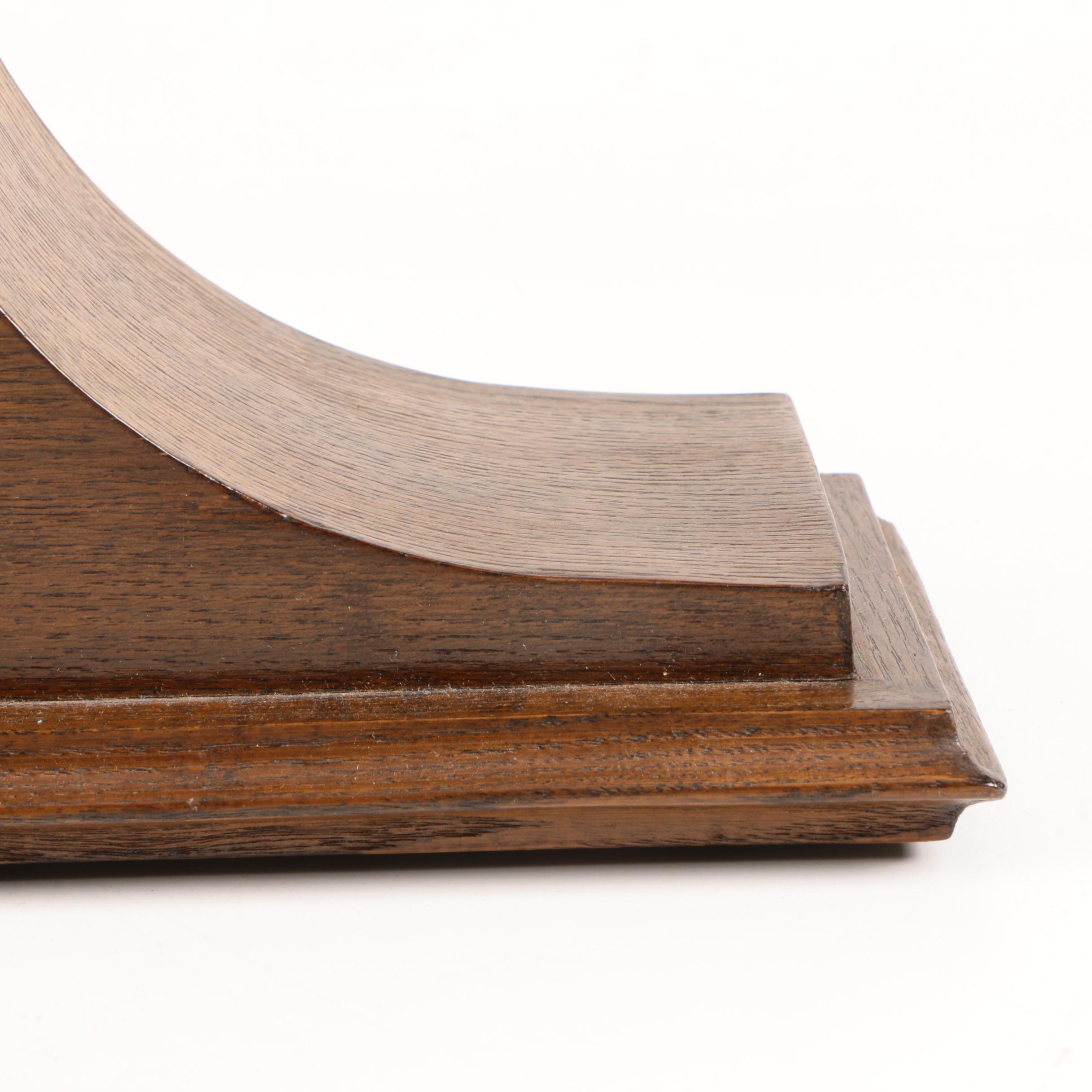 Vintage Ridgeway Tambour Mantel Clock