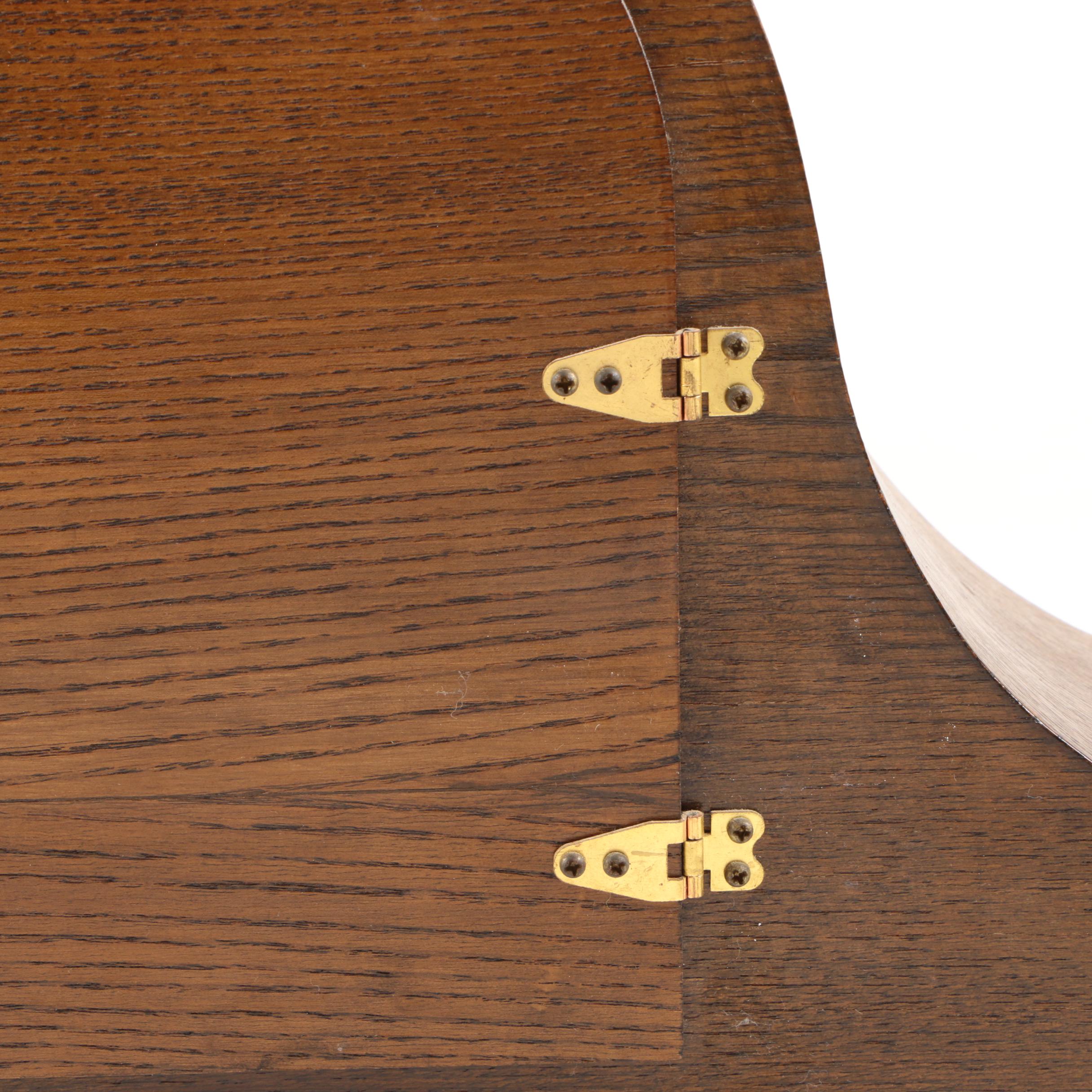 Vintage Ridgeway Tambour Mantel Clock