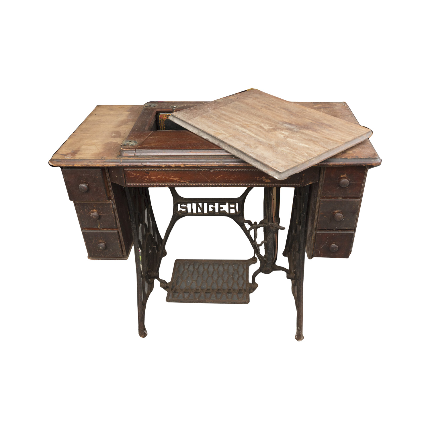 Antique Singer Treadle Sewing Machine