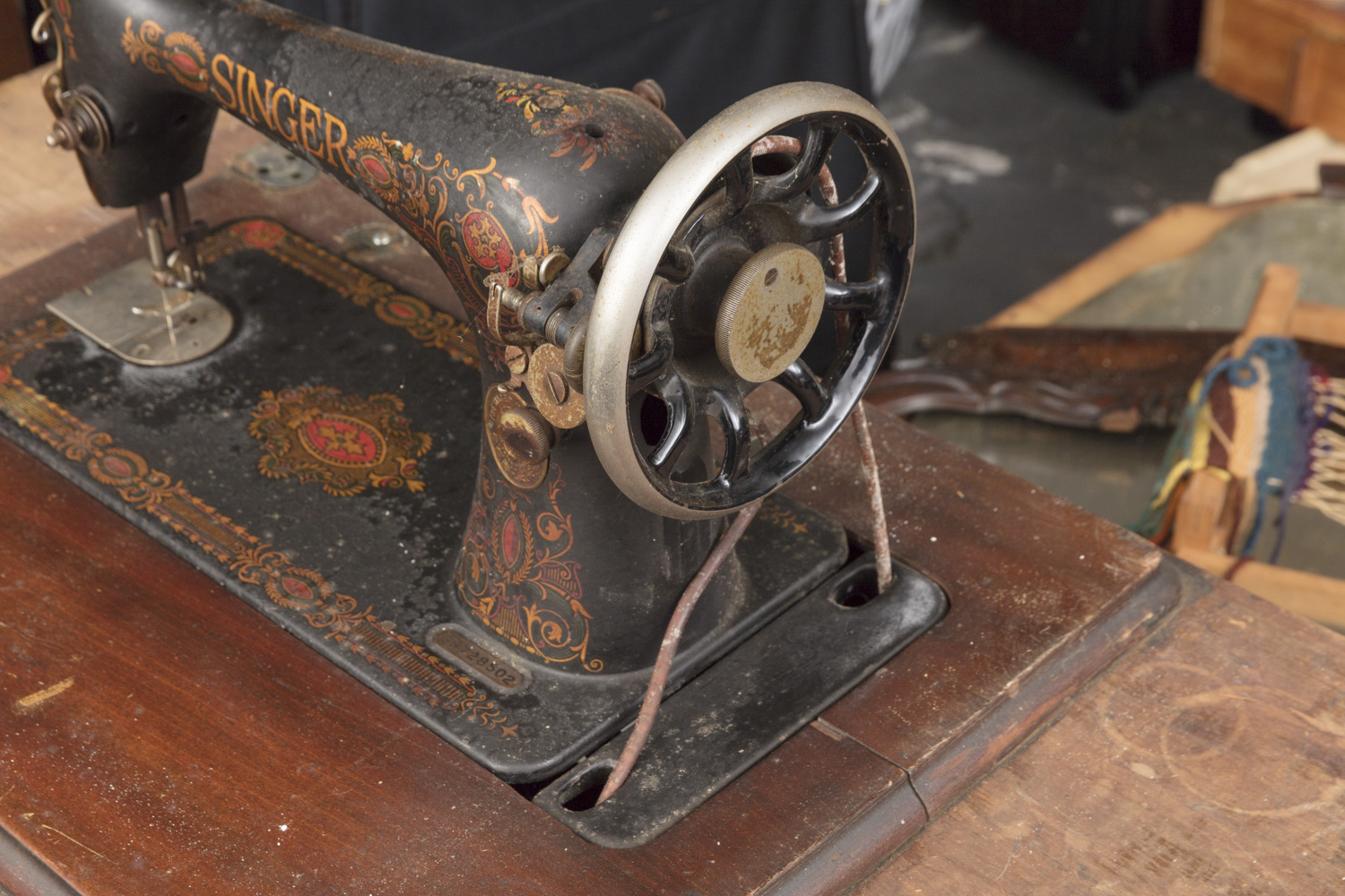 Antique Singer Treadle Sewing Machine