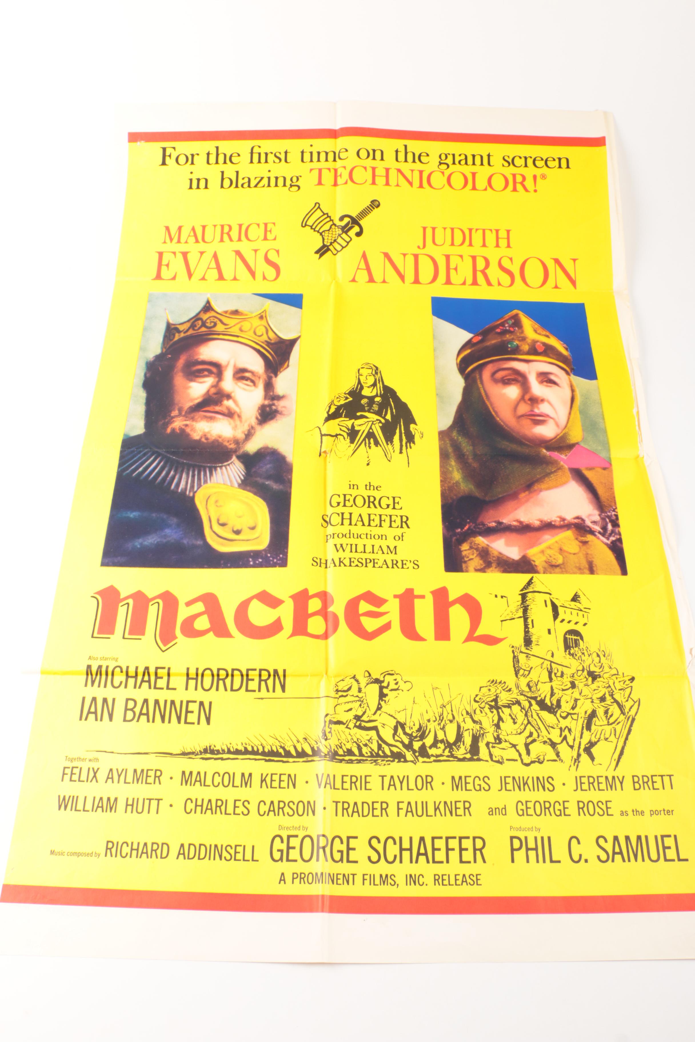 Collection of Shakespeare Film Stills and Posters