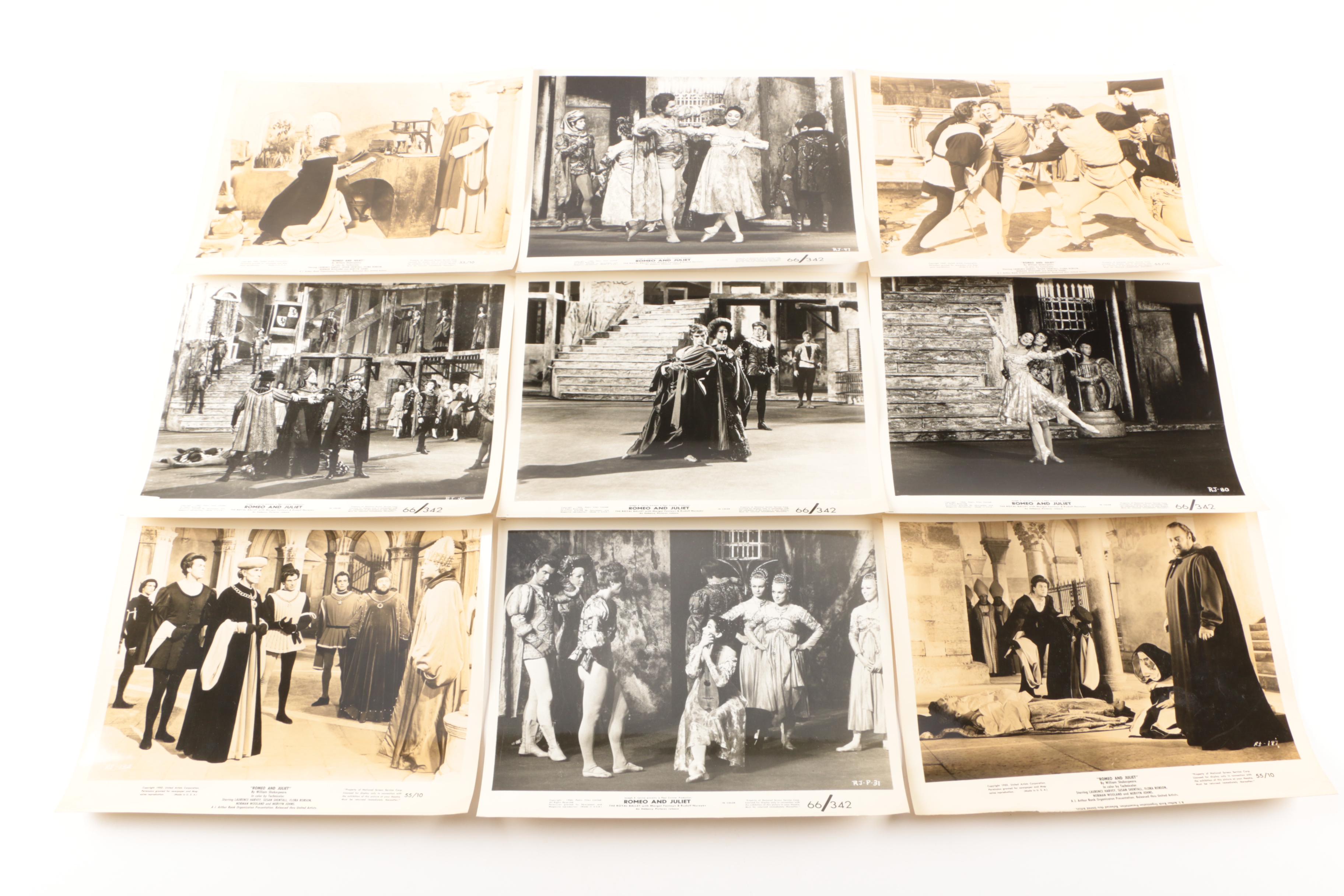 Collection of Shakespeare Film Stills and Posters