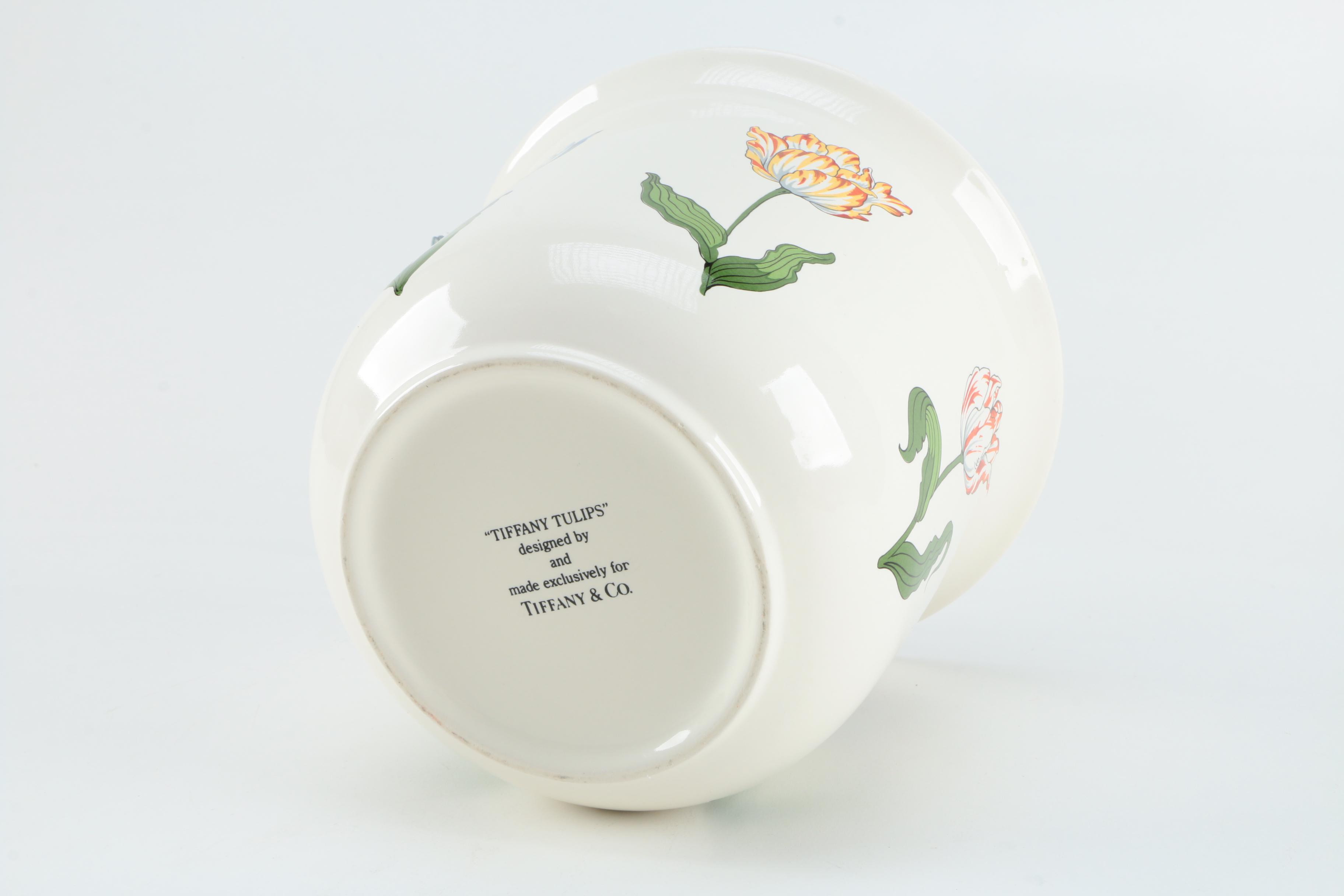 Tiffany & Co 'Tiffany Tulips' Flower Pot
