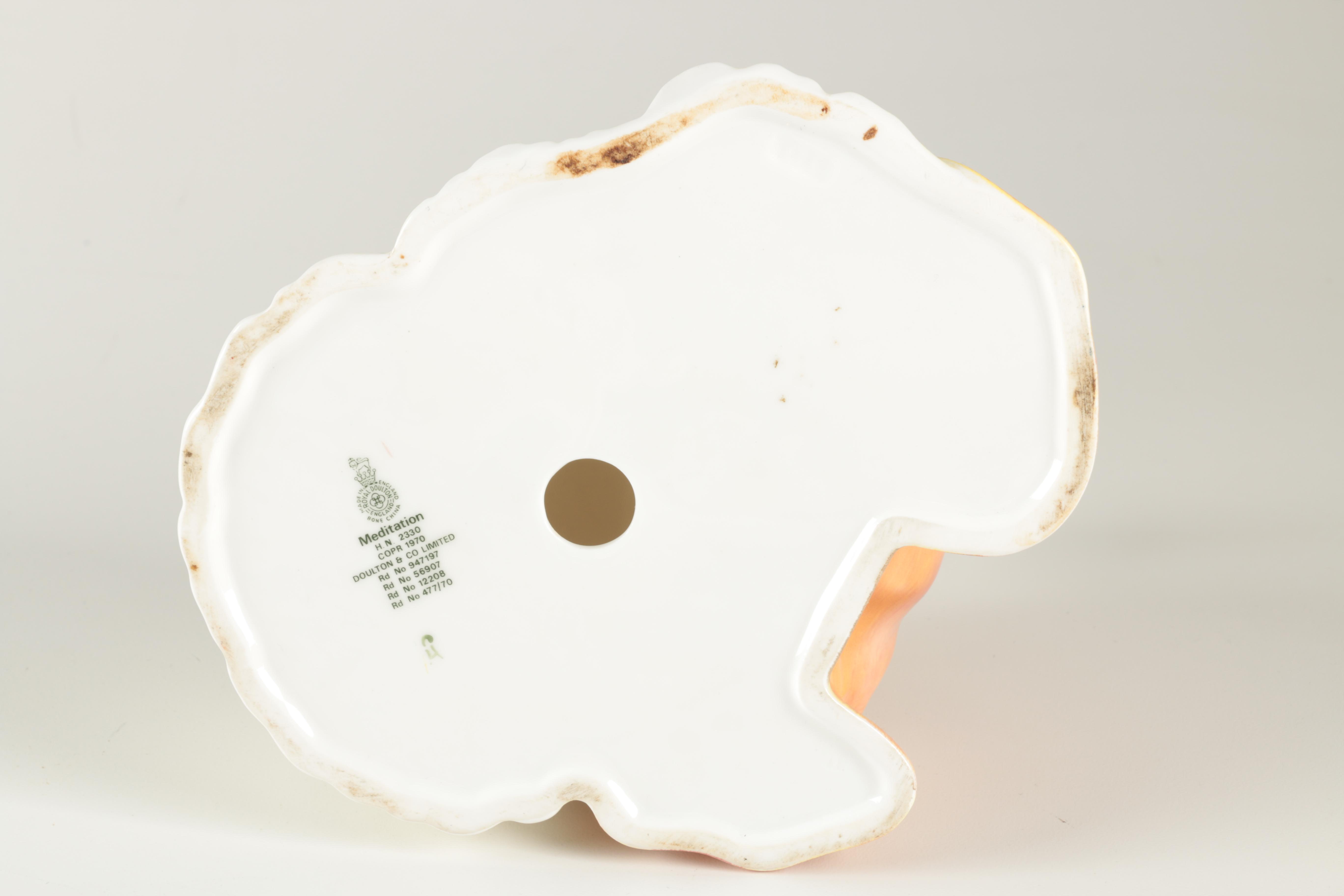 Royal Doulton "Meditation" Figurine of Woman at Writing Desk