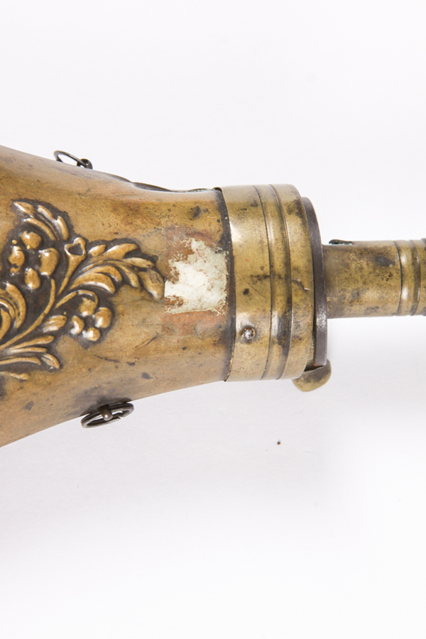 Brass Military Gun Powder Flask