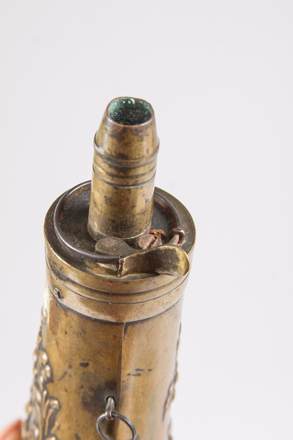 Brass Military Gun Powder Flask
