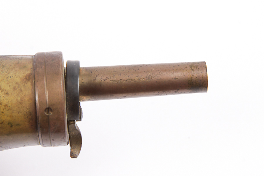 Reproduction of an Antique U.S. Military Gun Powder Flask