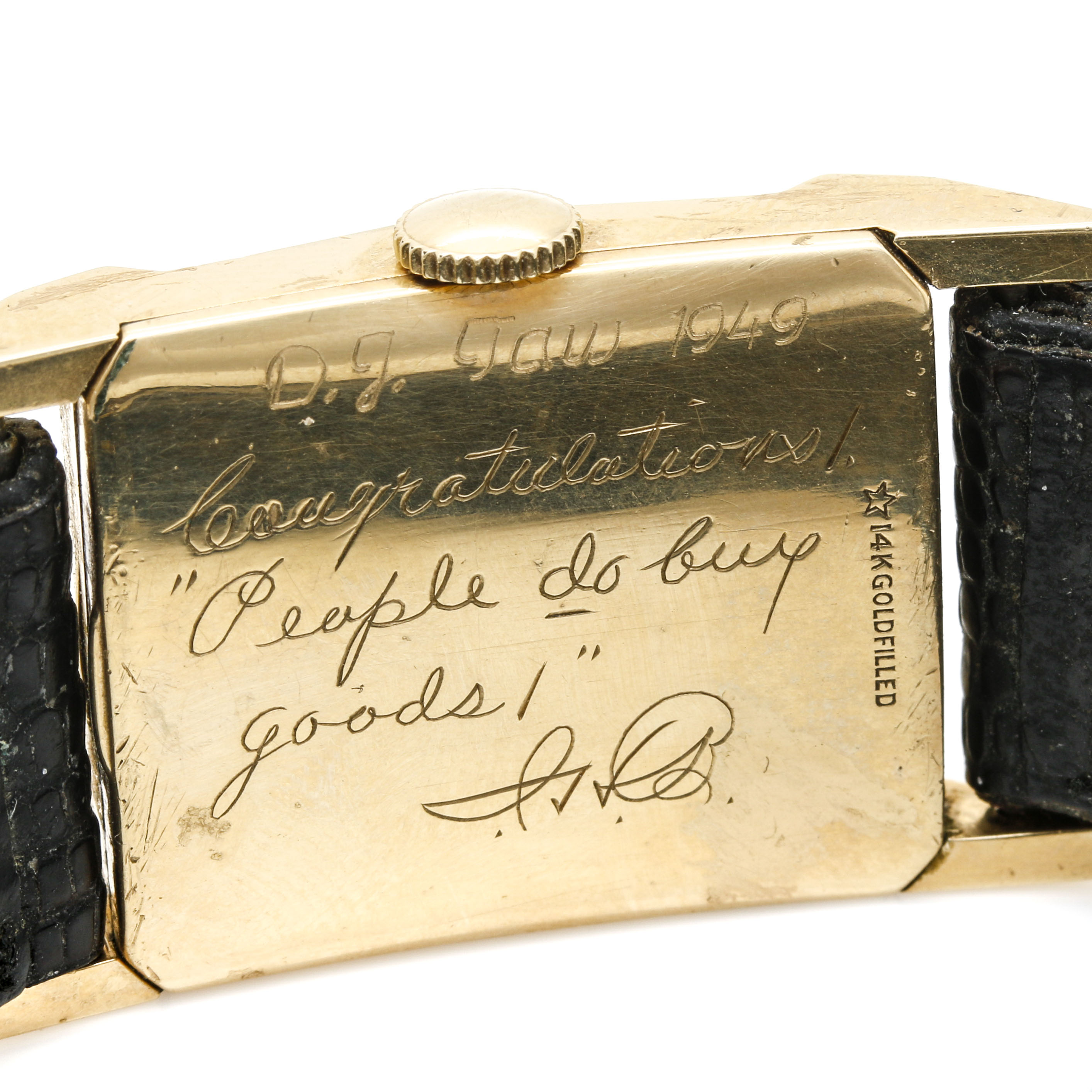 Lord Elgin 14K Gold Filled Watch