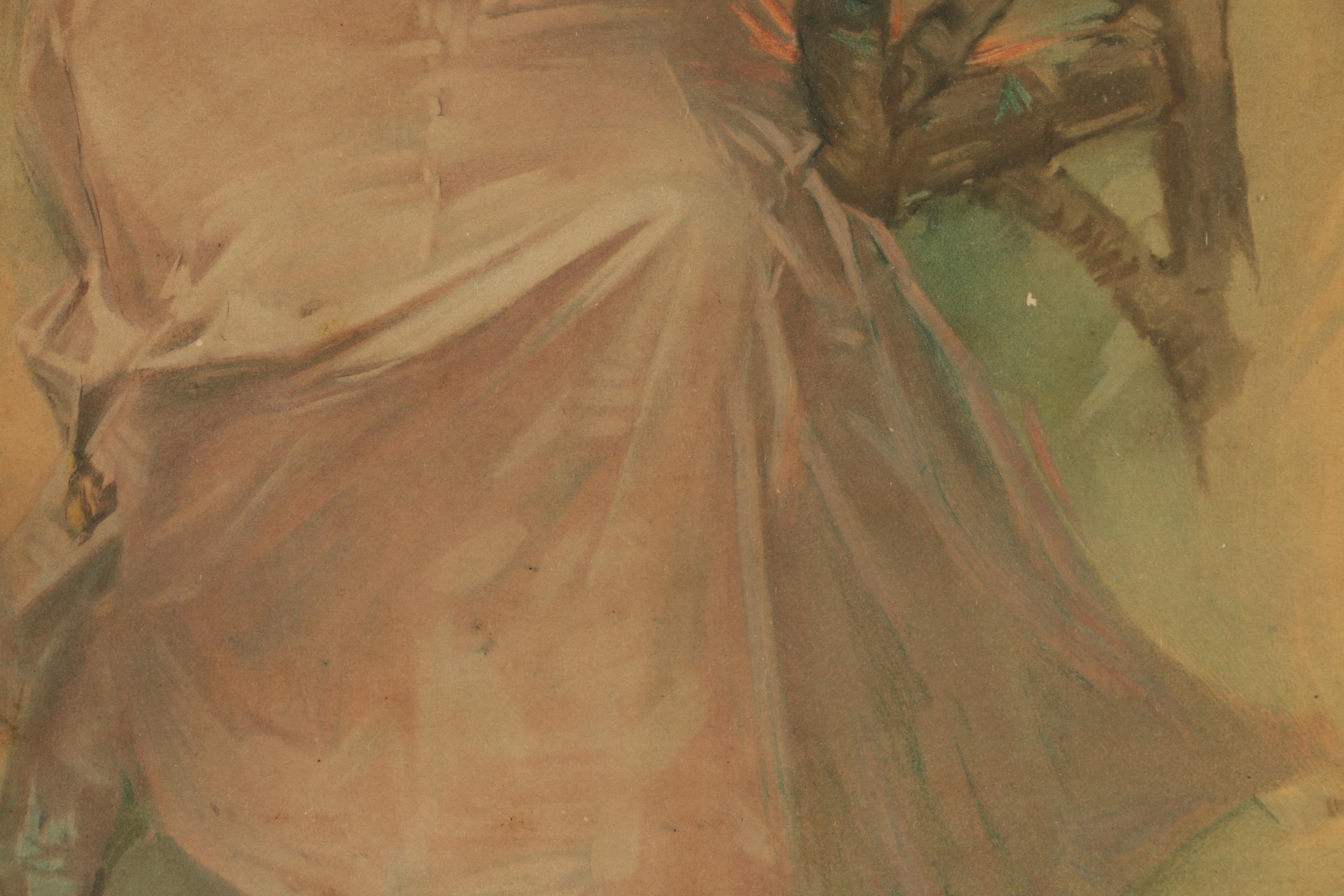 Offset Lithograph After C. Everett Johnson for Walk Over Shoes