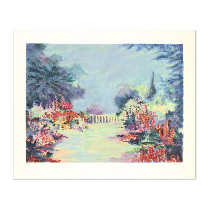 Rosanna Brook Limited Edition Lithograph "French Garden I"