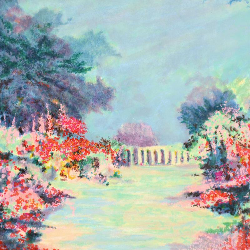 Rosanna Brook Limited Edition Lithograph "French Garden I"
