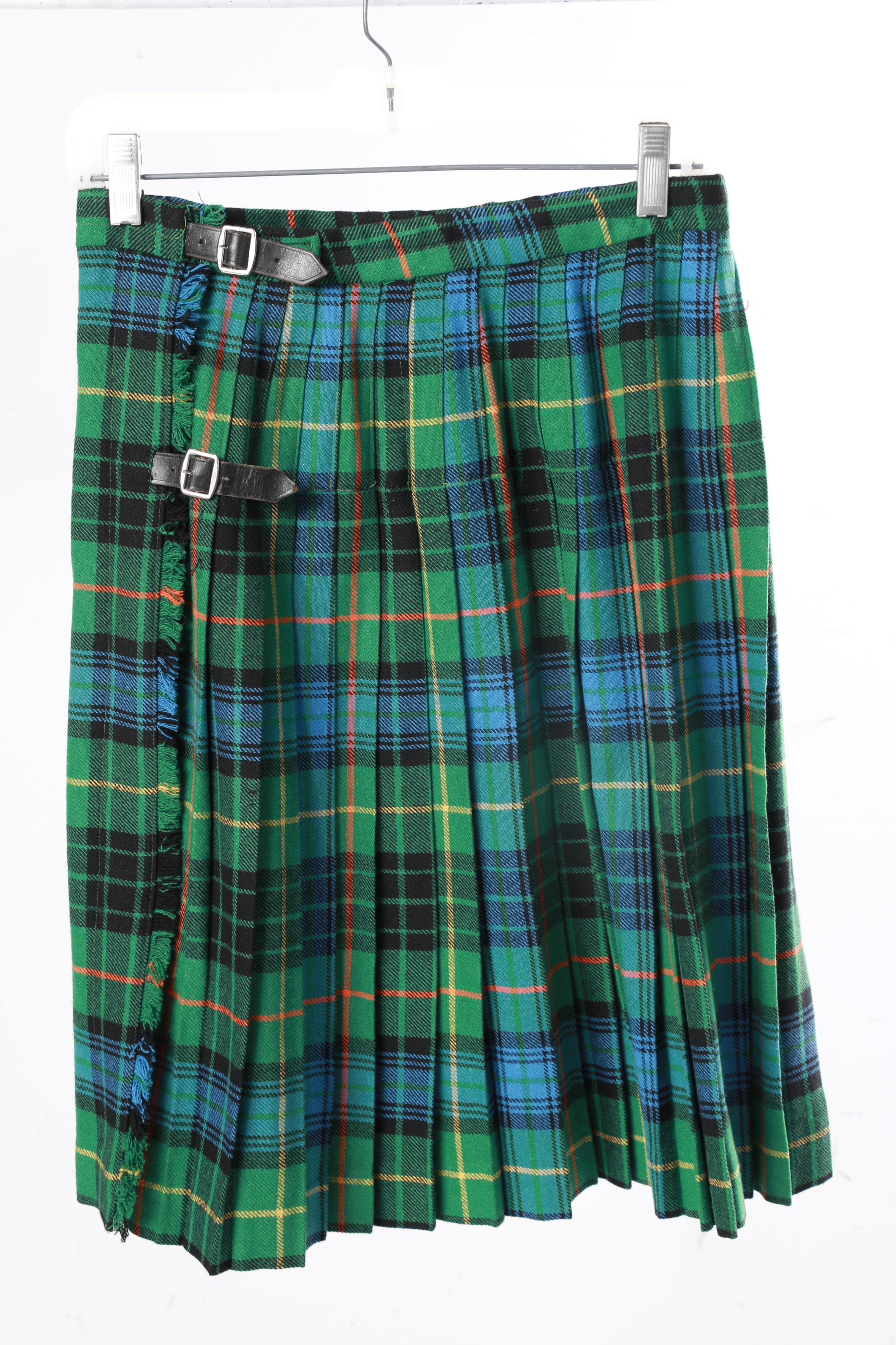 Plaid Wool Kilts