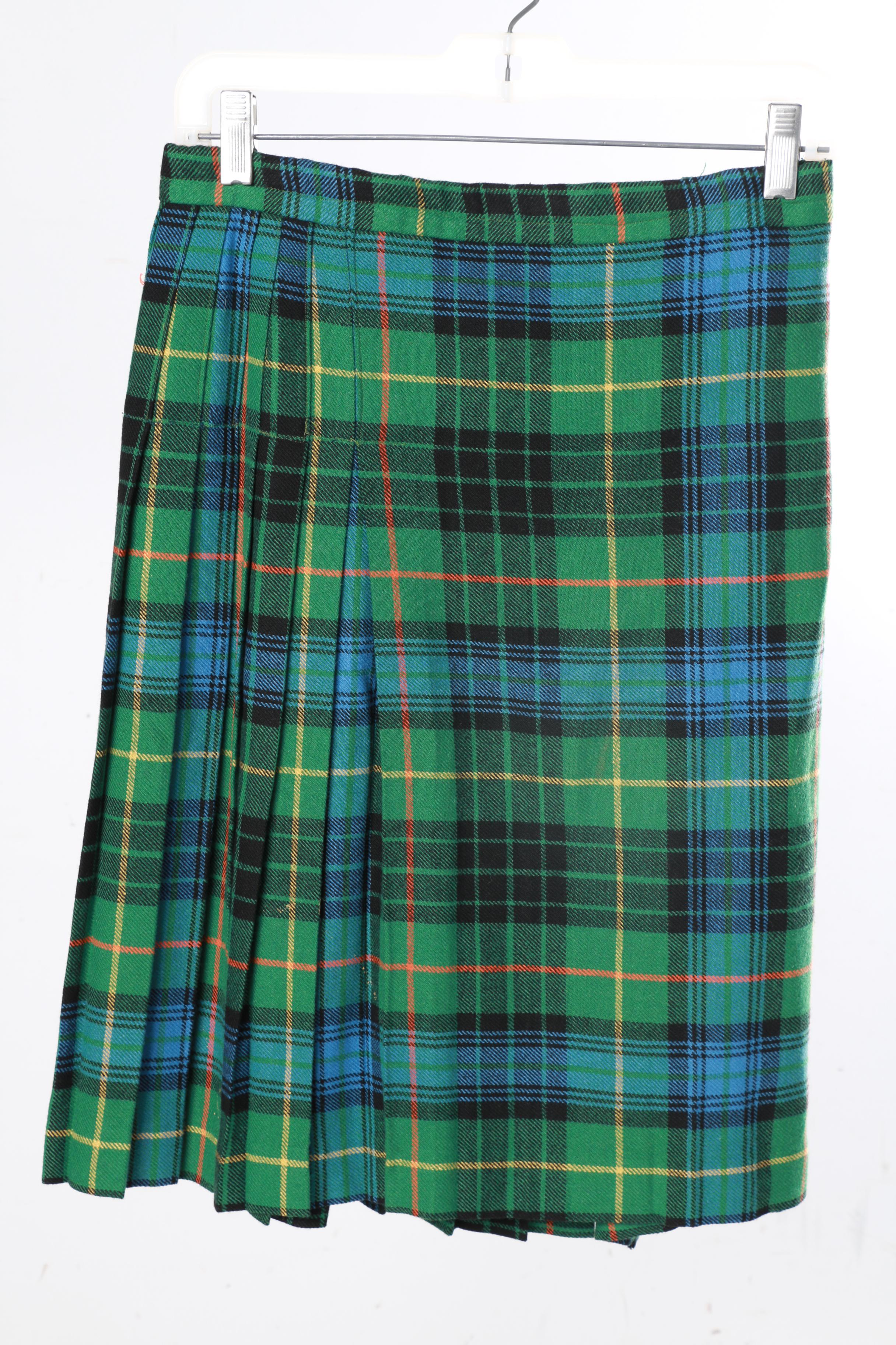 Plaid Wool Kilts