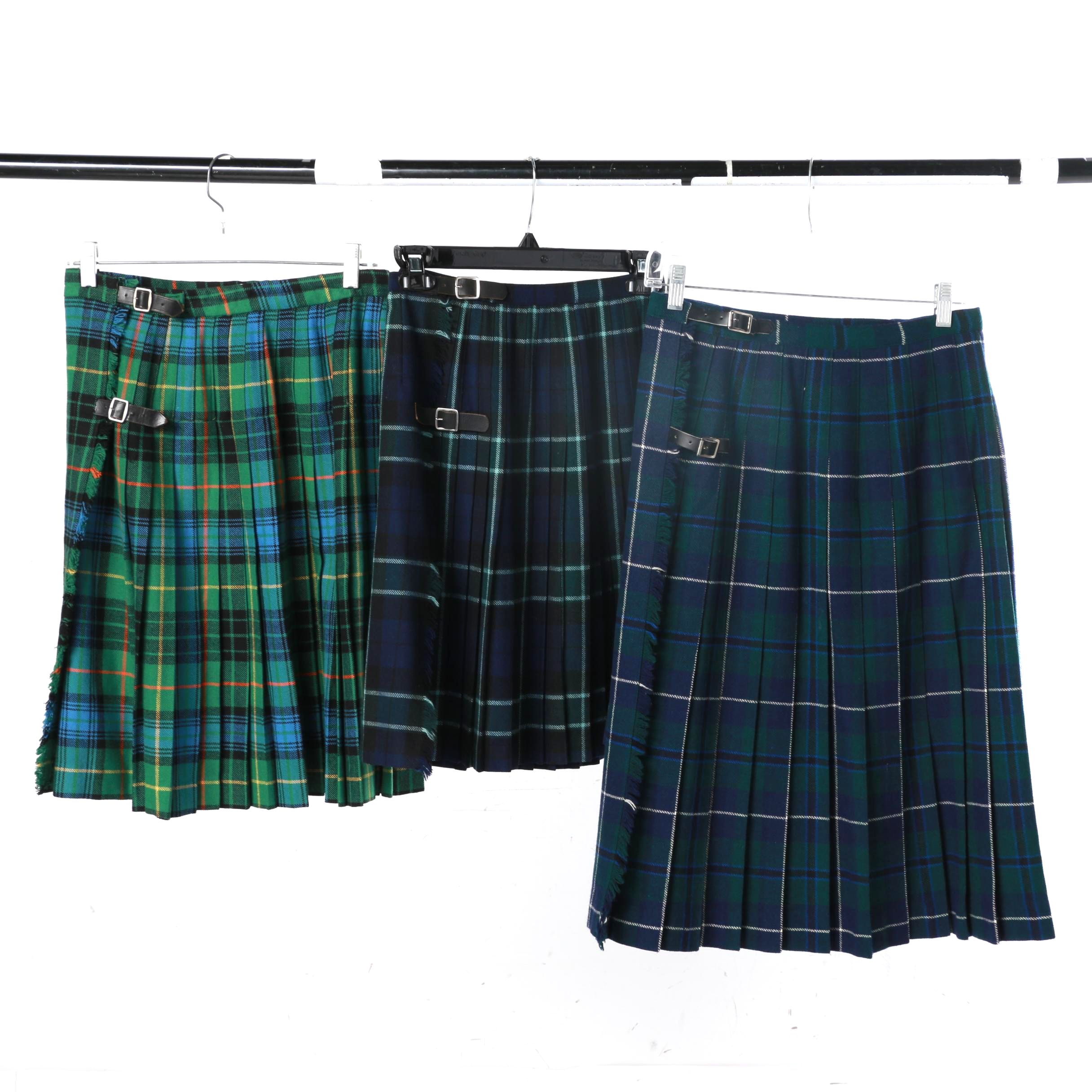 Plaid Wool Kilts
