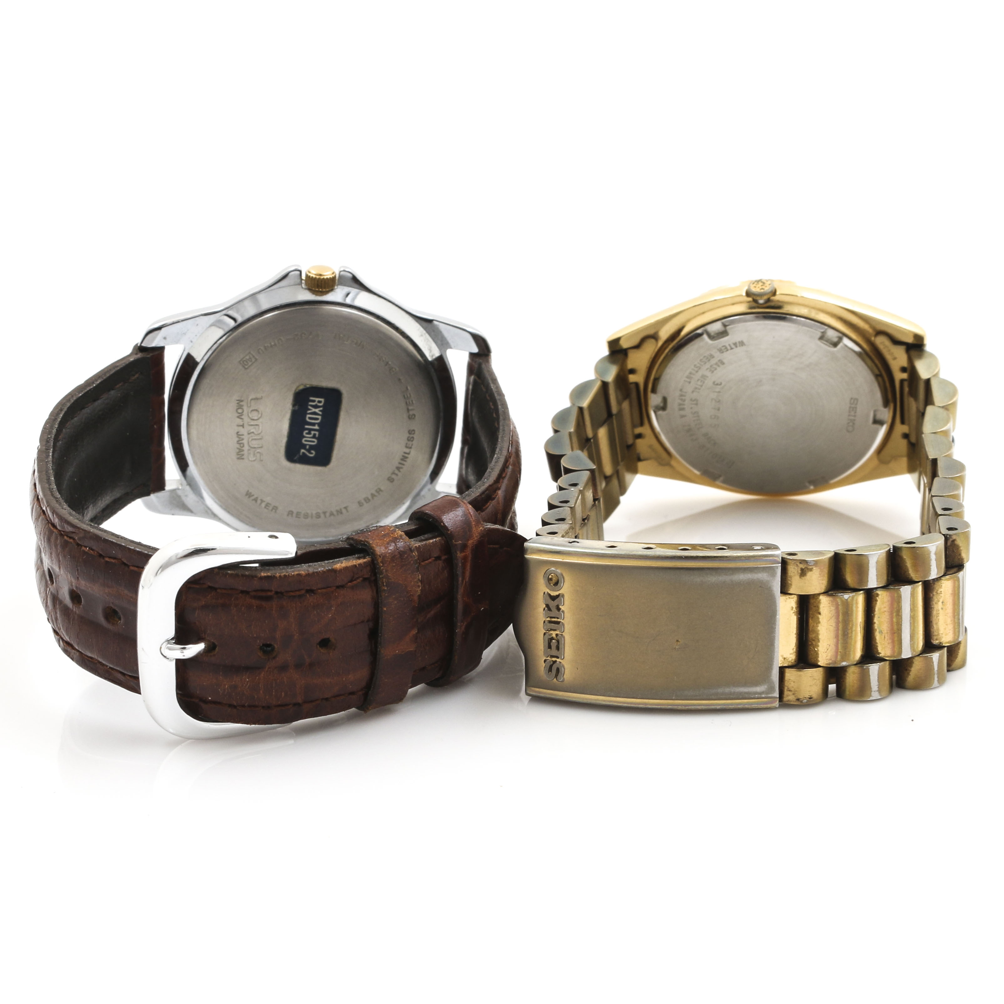 Lorus and Seiko Analog Watches