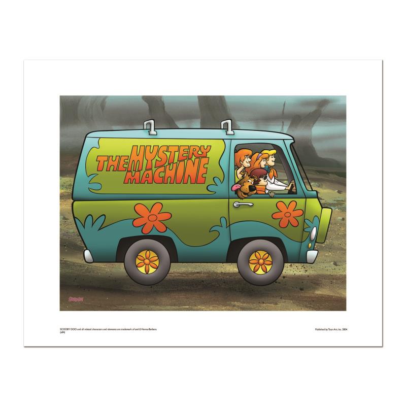Limited Edition Giclee "Mystery Machine"
