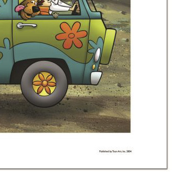 Limited Edition Giclee "Mystery Machine"