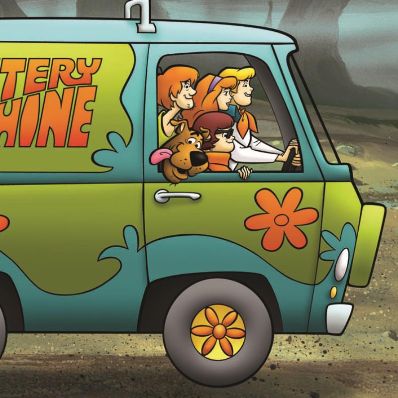 Limited Edition Giclee "Mystery Machine"