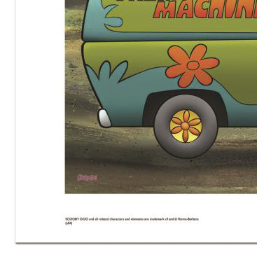 Limited Edition Giclee "Mystery Machine"