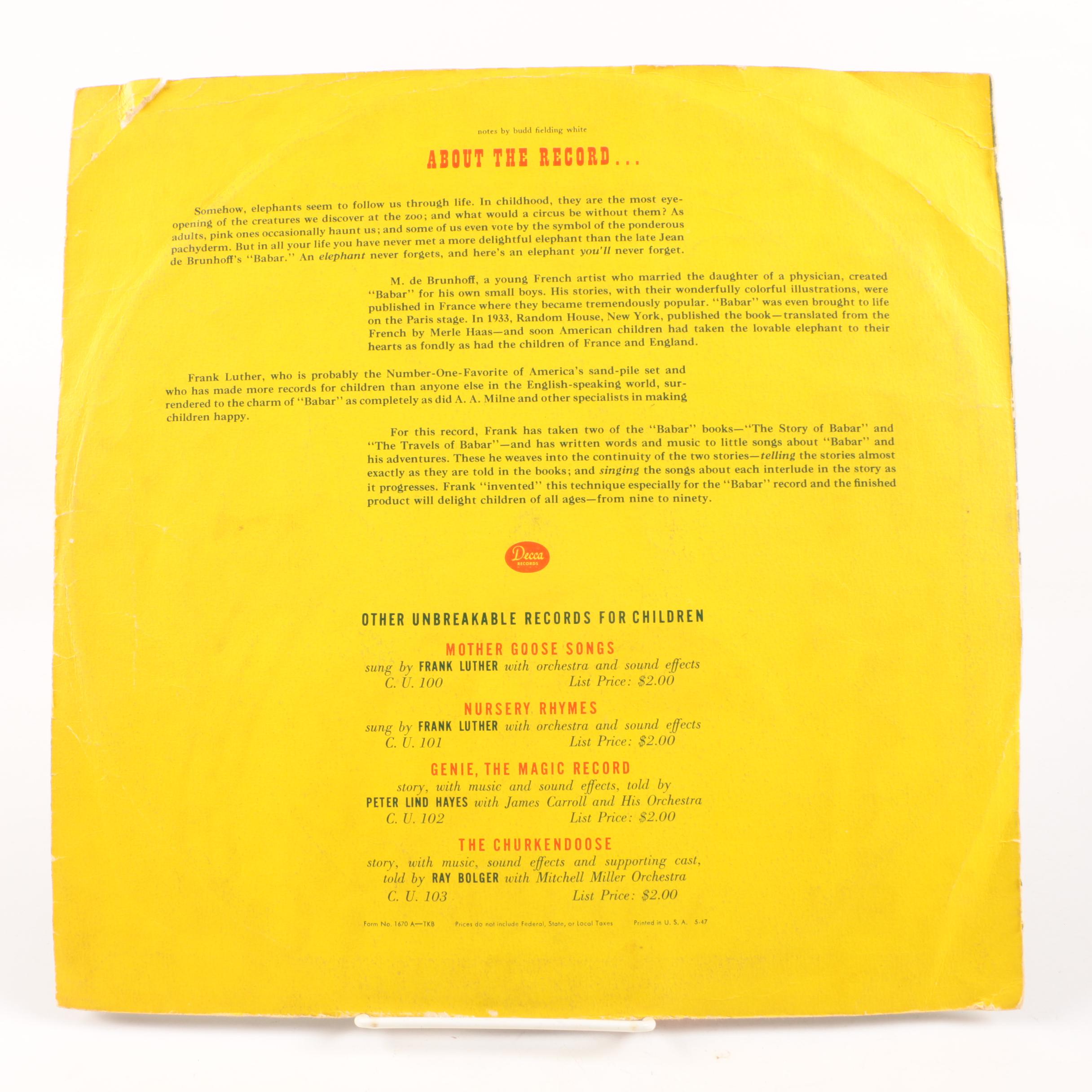 Vintage Orchestral, Musical, Folk, Film Soundtrack, and Other LPs