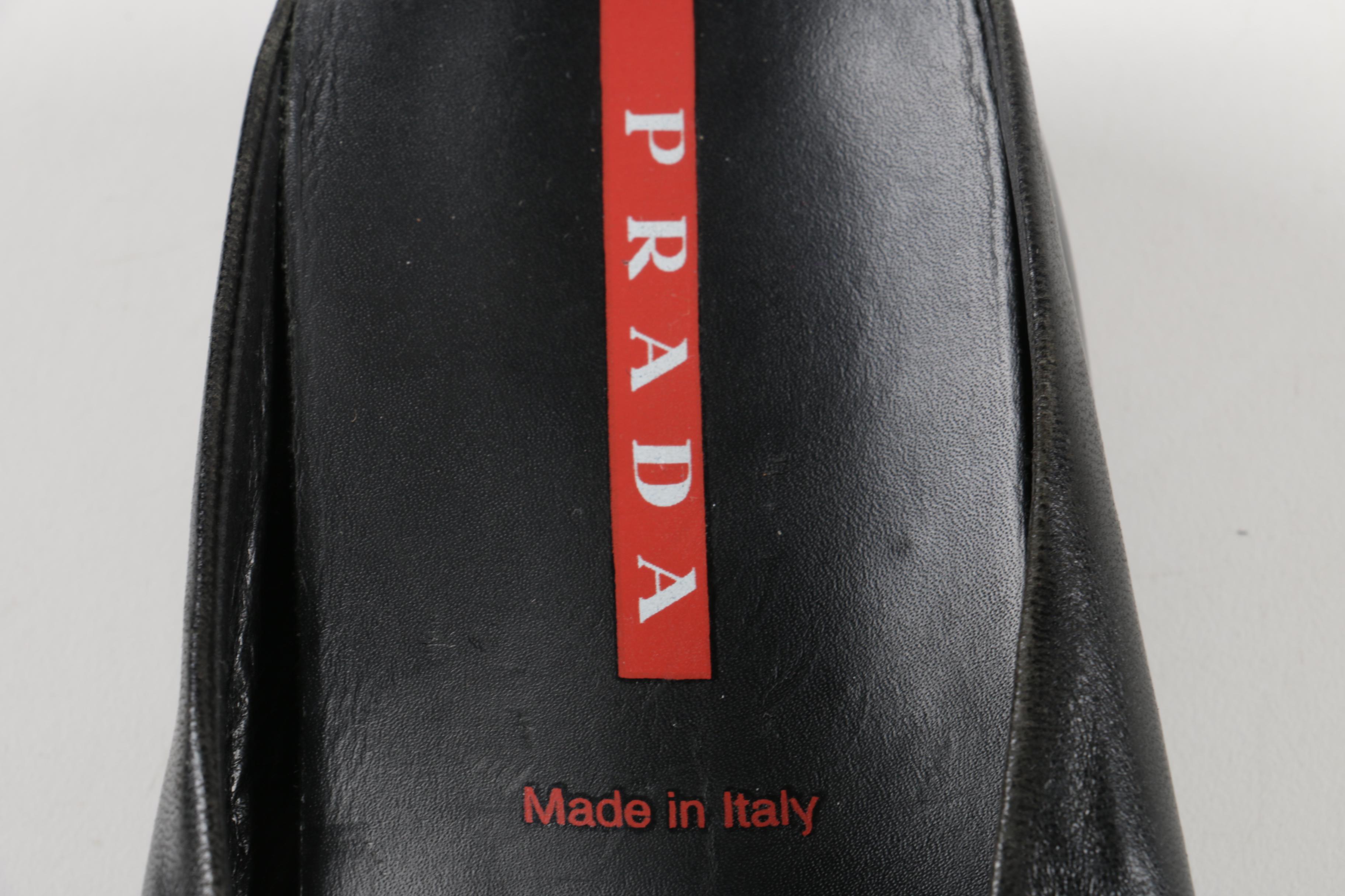 Prada Women's Square Toe Mules