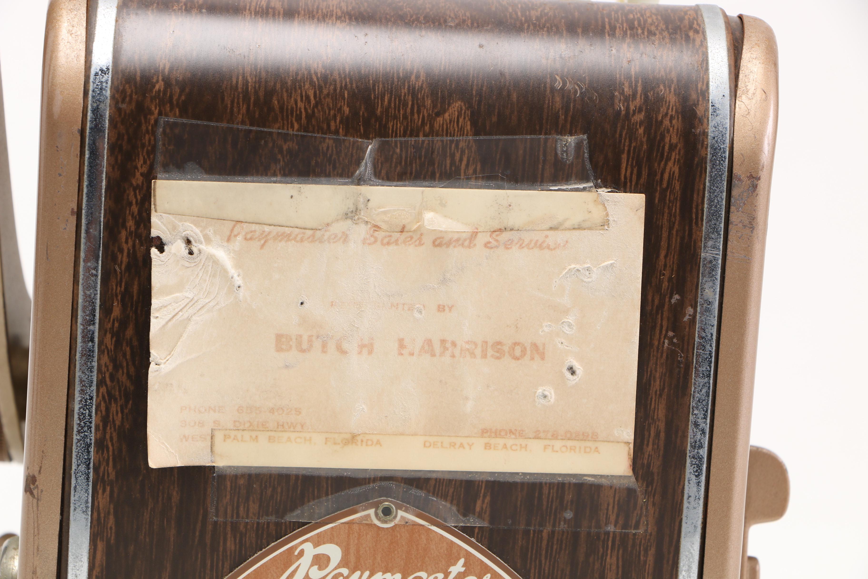 Vintage "Paymaster" Series 700 Checkwriter