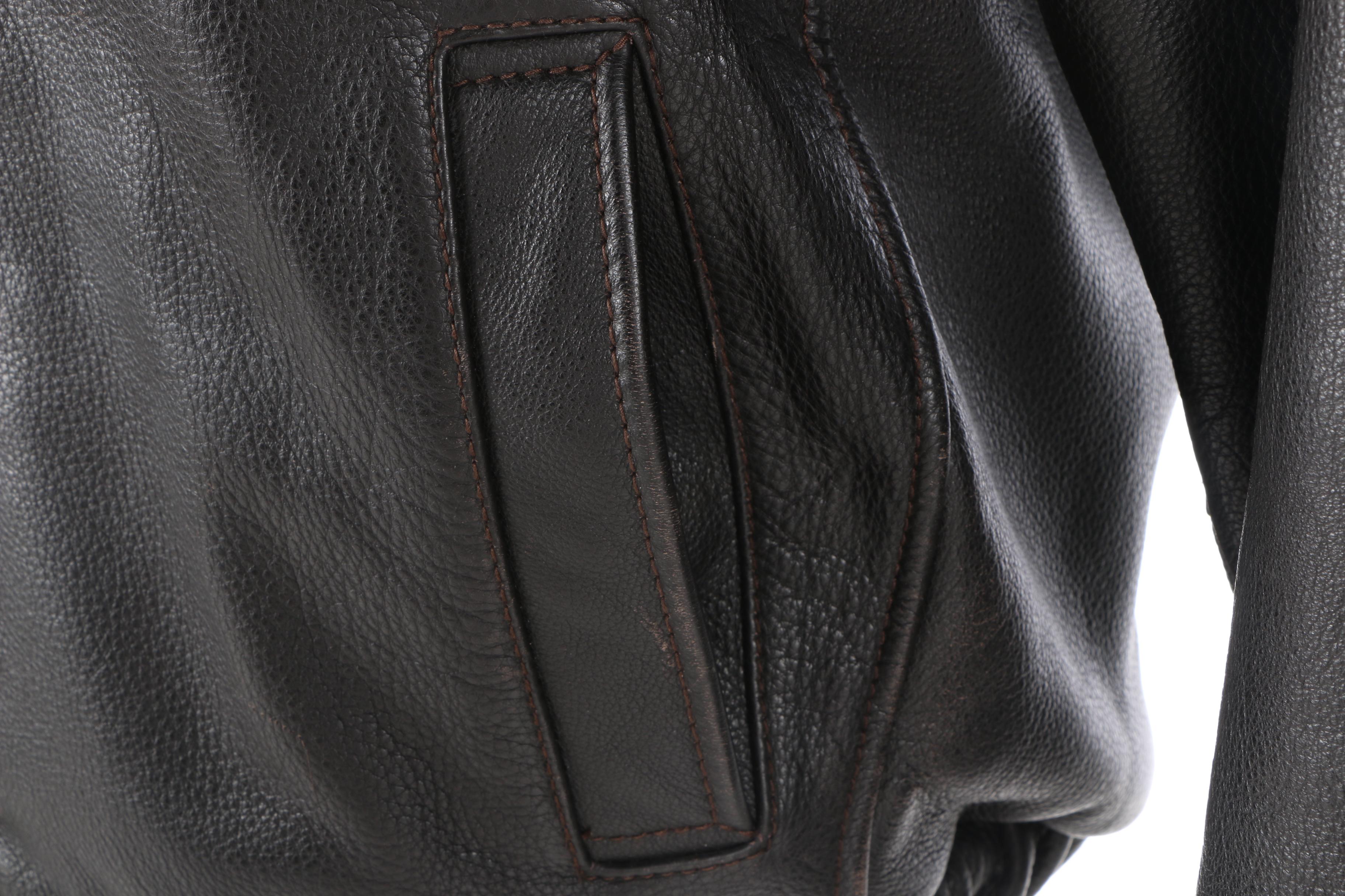 Men's Dockers Leather Jacket