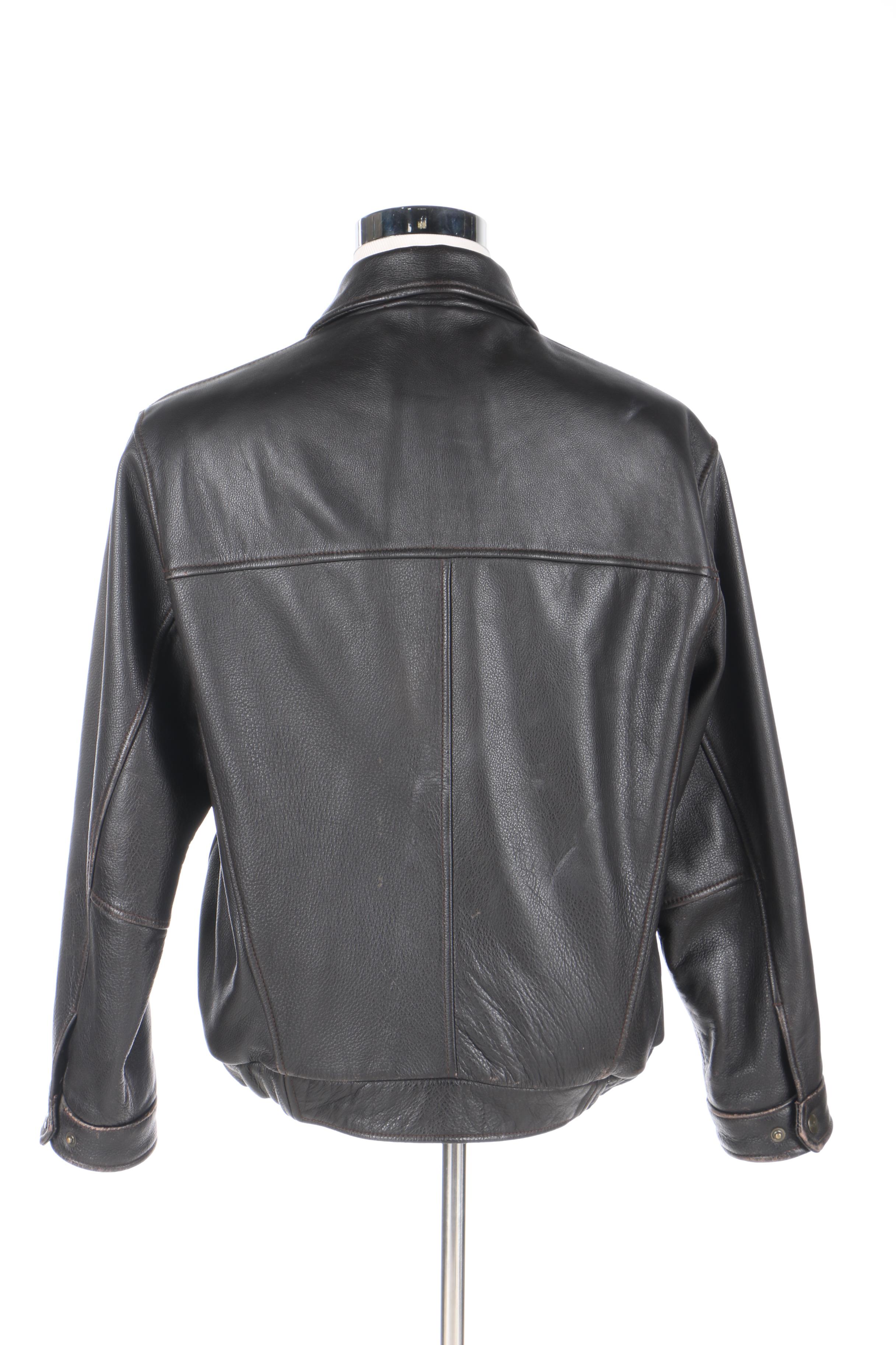 Men's Dockers Leather Jacket