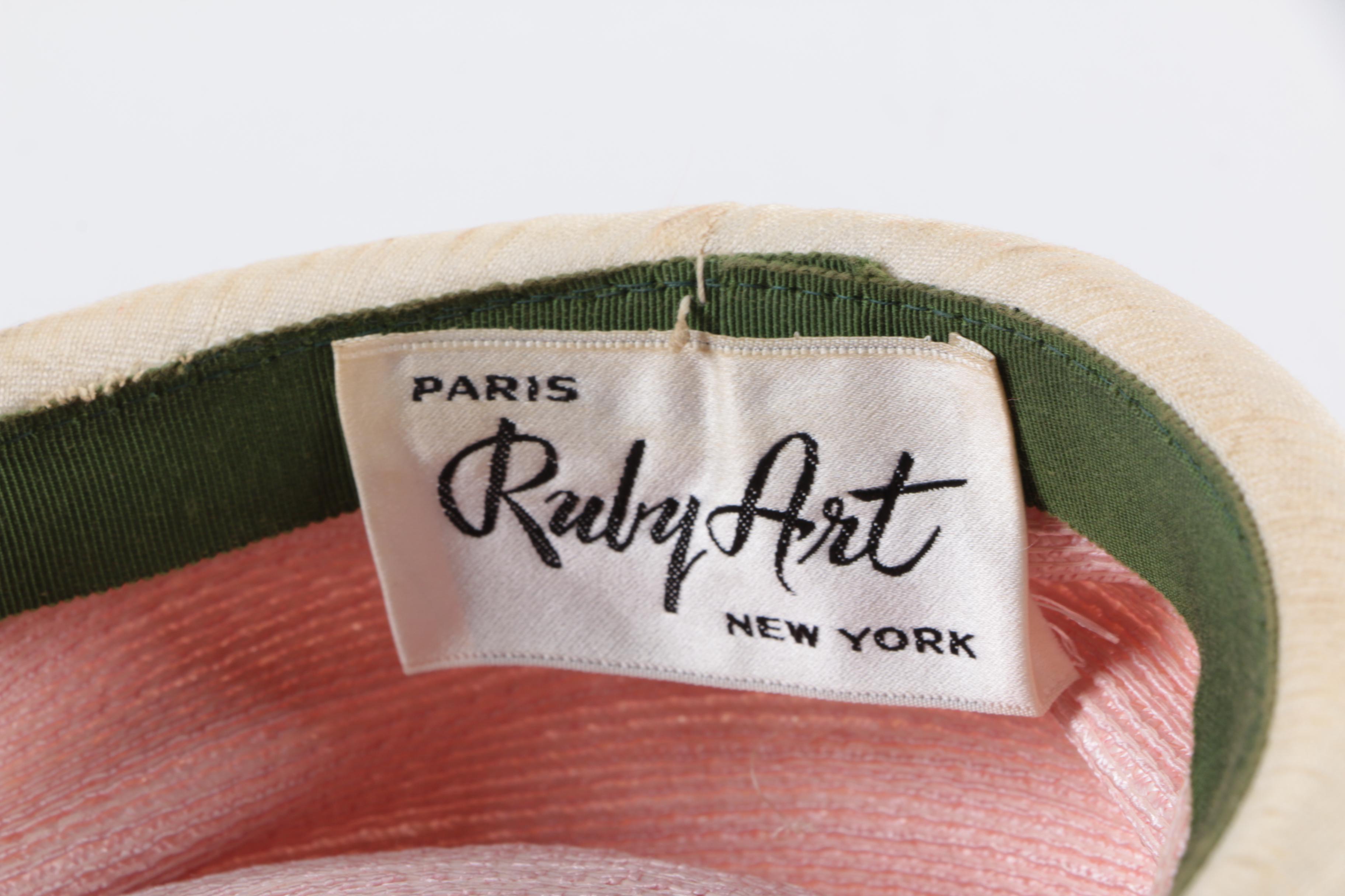 Vintage Hats Featuring Glenover, Betmar and Ruby Art, with Fan and Bag