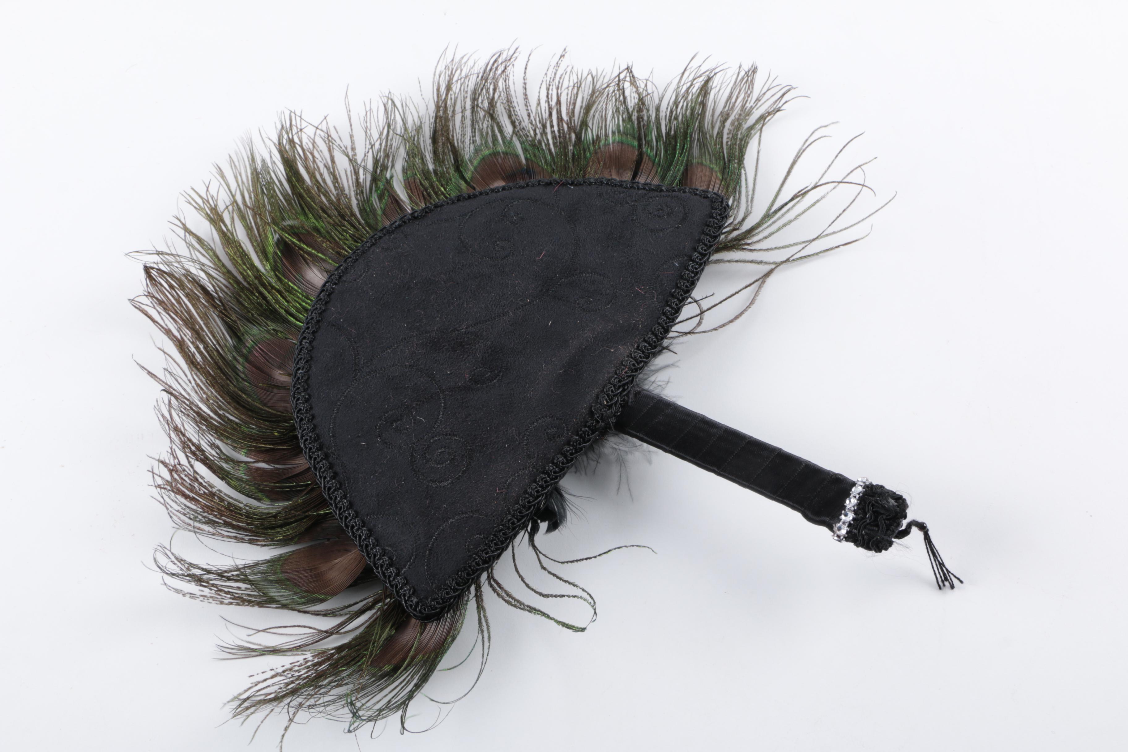 Vintage Hats Featuring Glenover, Betmar and Ruby Art, with Fan and Bag