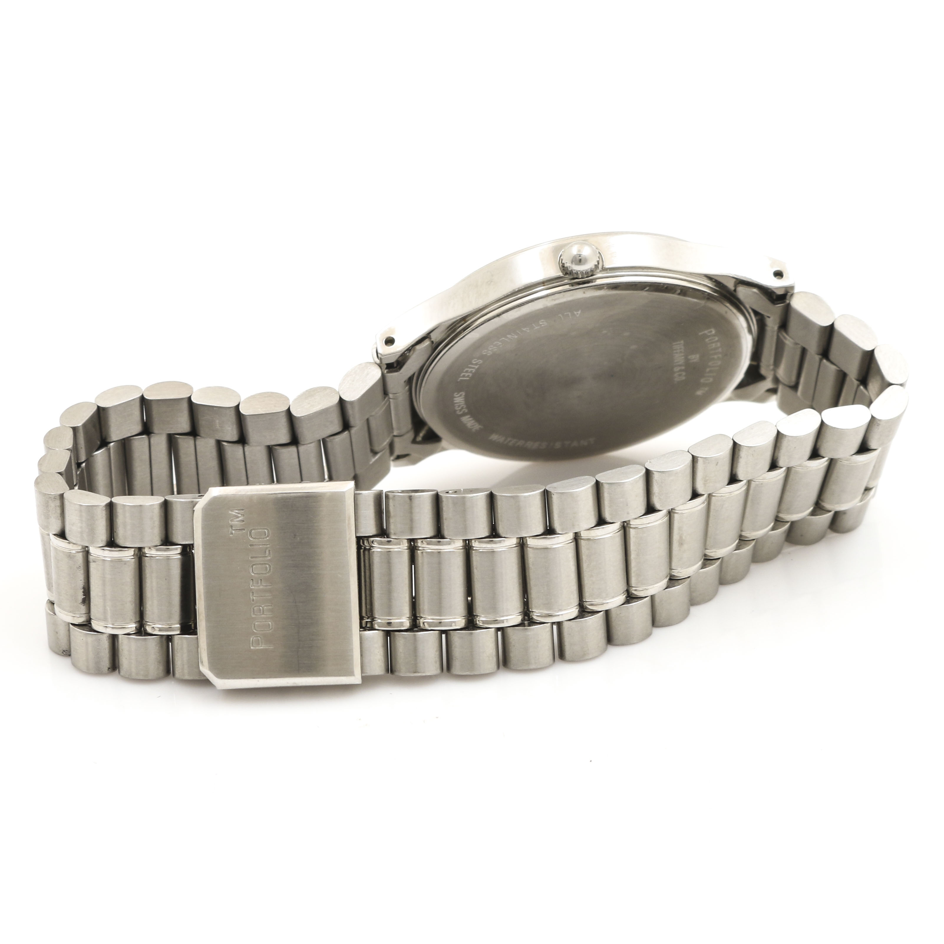 Tiffany & Co. "Portfolio" Stainless Steel Watch