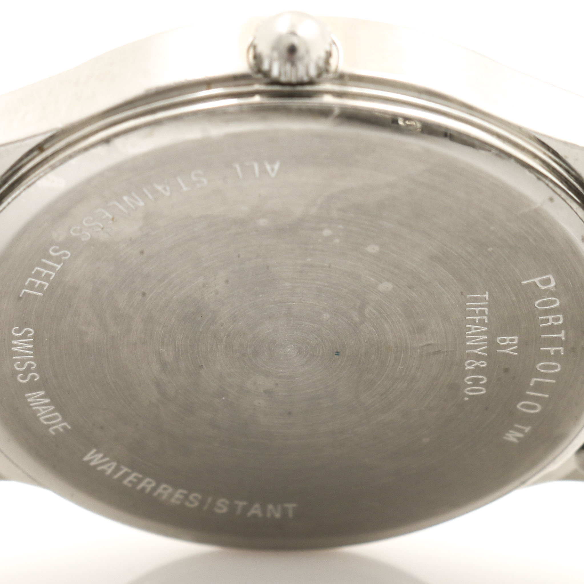 Tiffany & Co. "Portfolio" Stainless Steel Watch