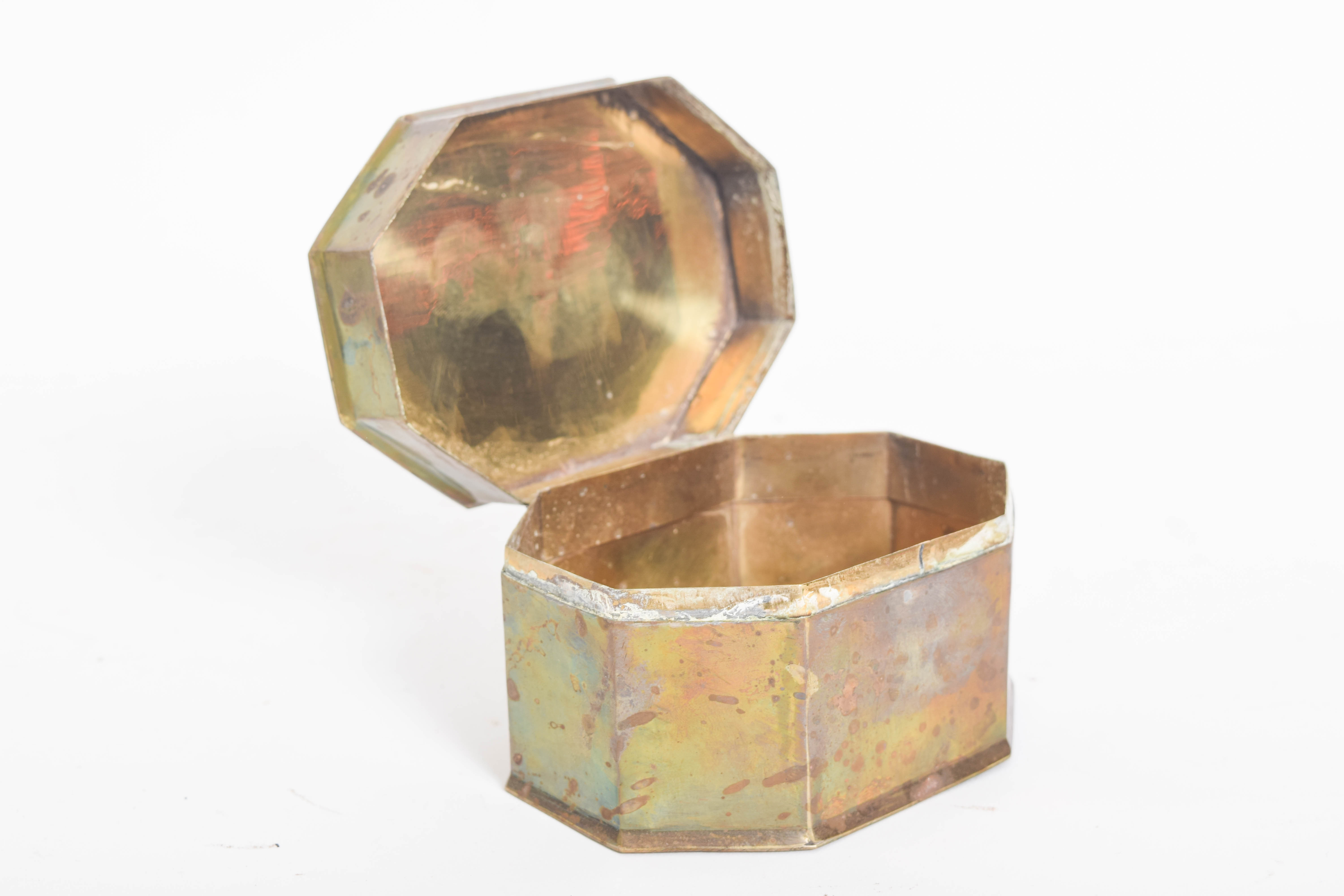 Assortment of Vintage Metal Decorative Items