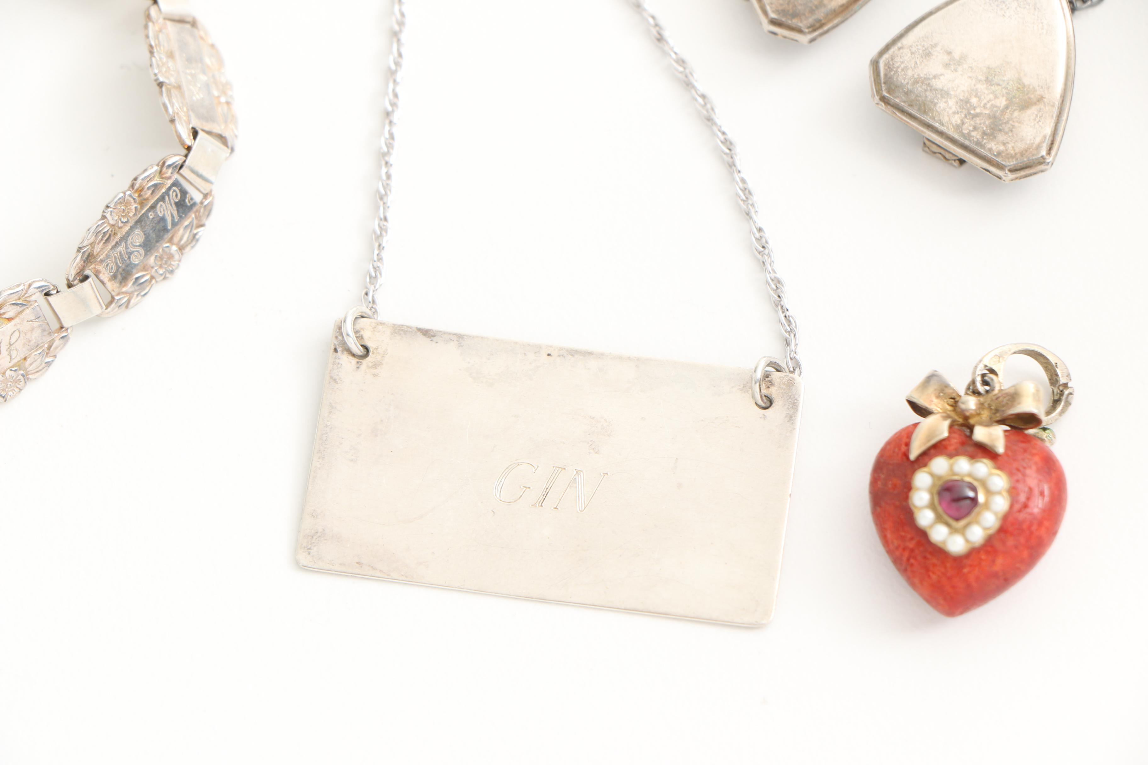 Assortment of Sterling Silver Jewelry