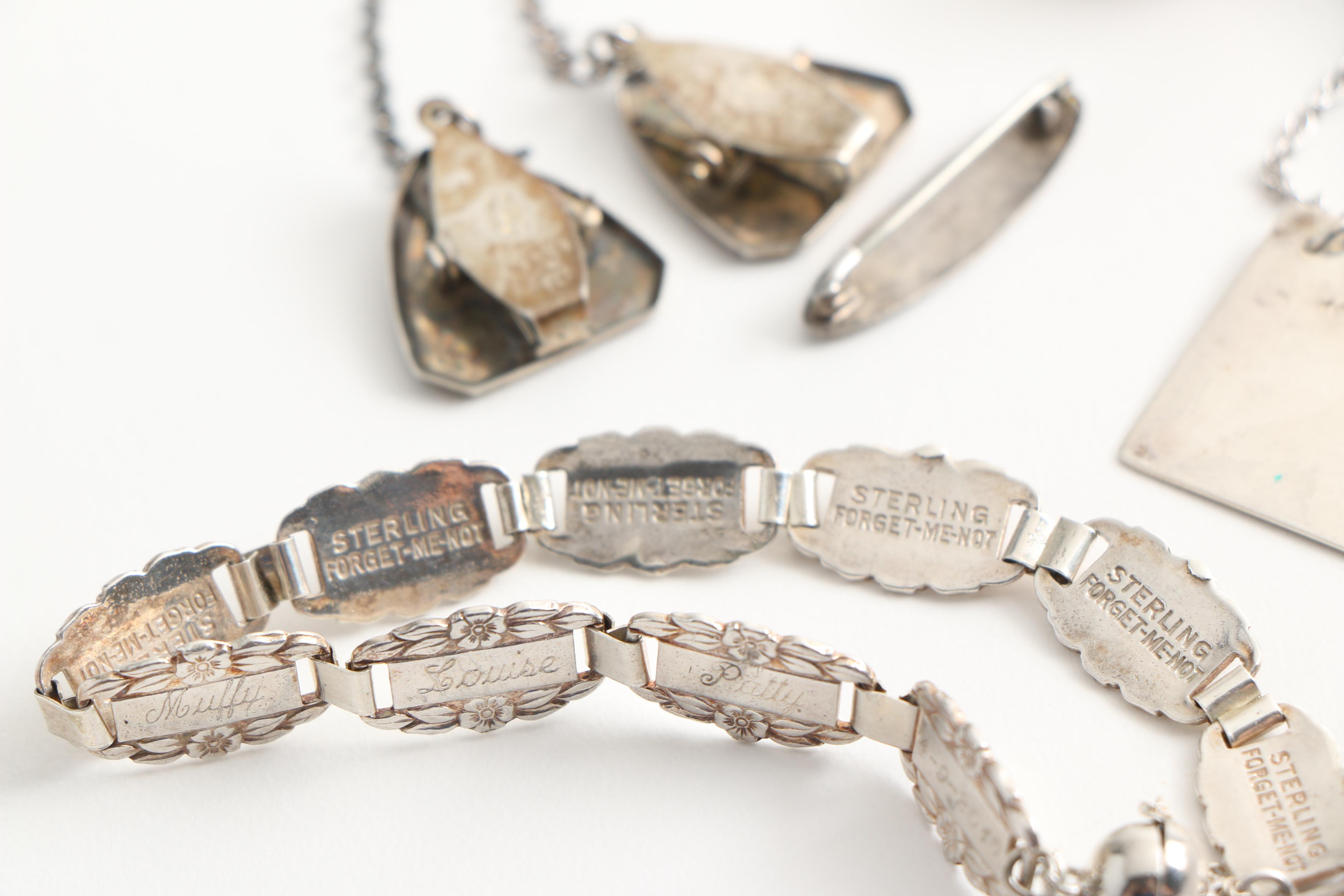 Assortment of Sterling Silver Jewelry