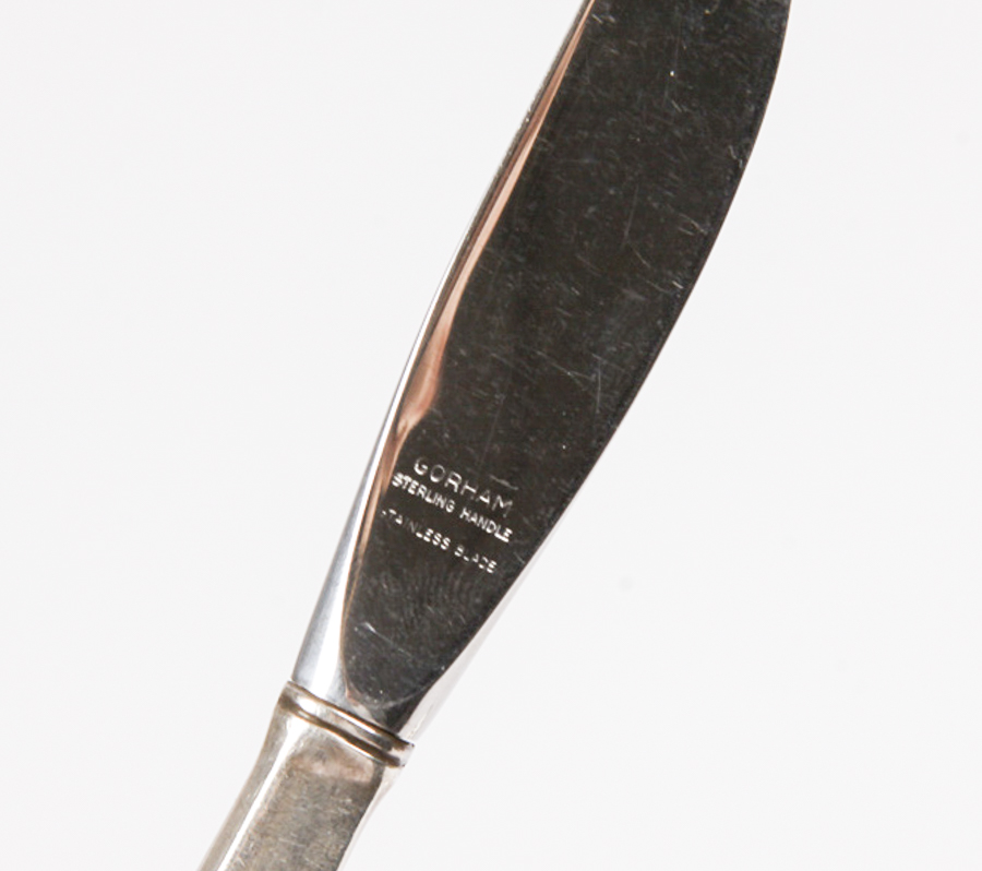 Assortment of Sterling Silver, Plated Silver and Russian 875 Silver Flatware