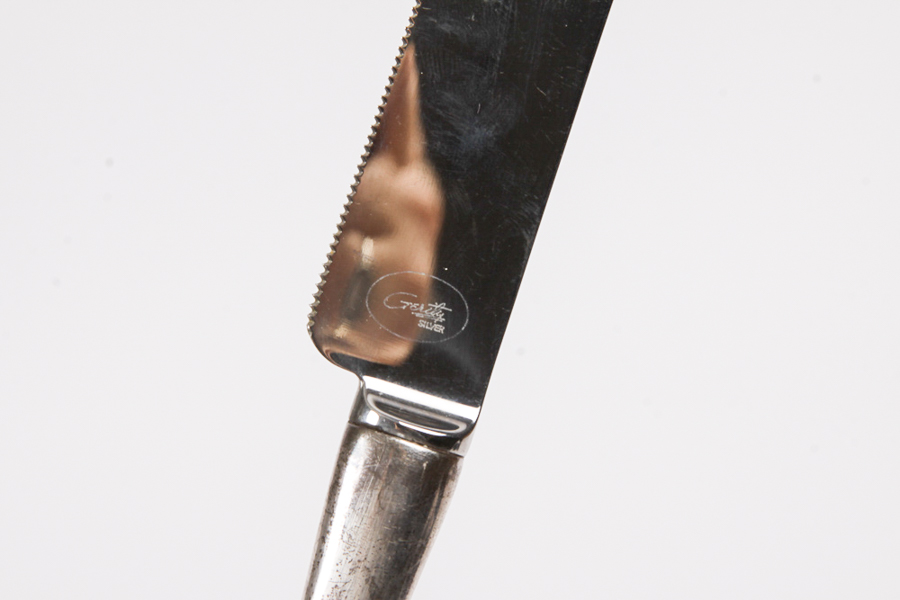 Assortment of Sterling Silver, Plated Silver and Russian 875 Silver Flatware