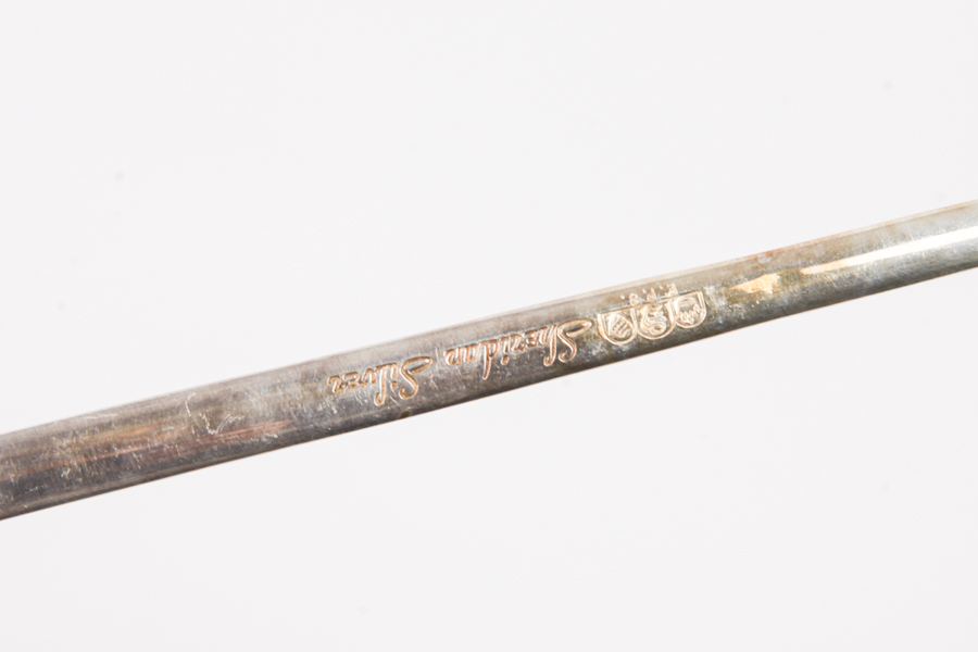 Assortment of Sterling Silver, Plated Silver and Russian 875 Silver Flatware