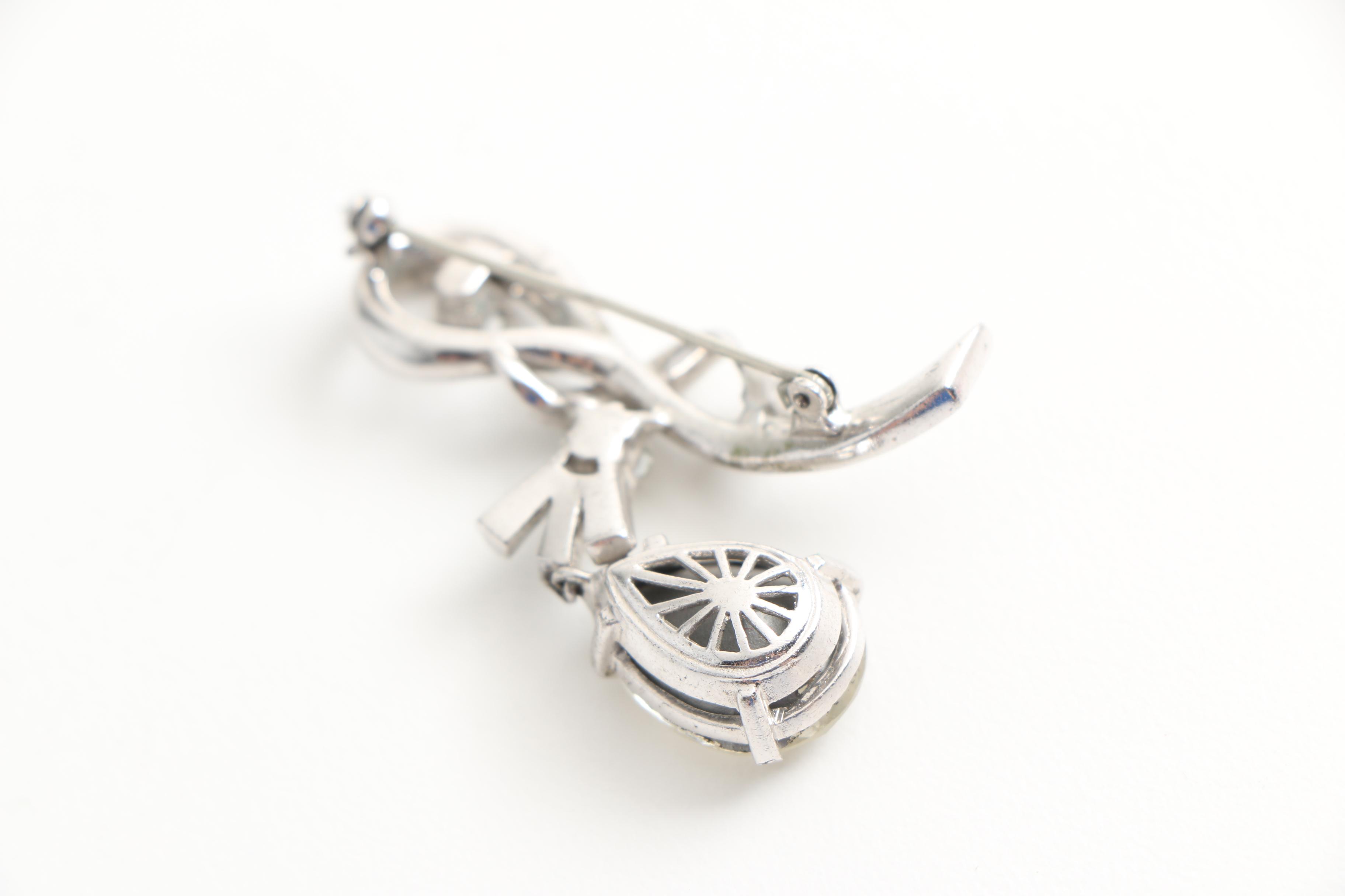 Vintage Sterling Silver Demi Parure