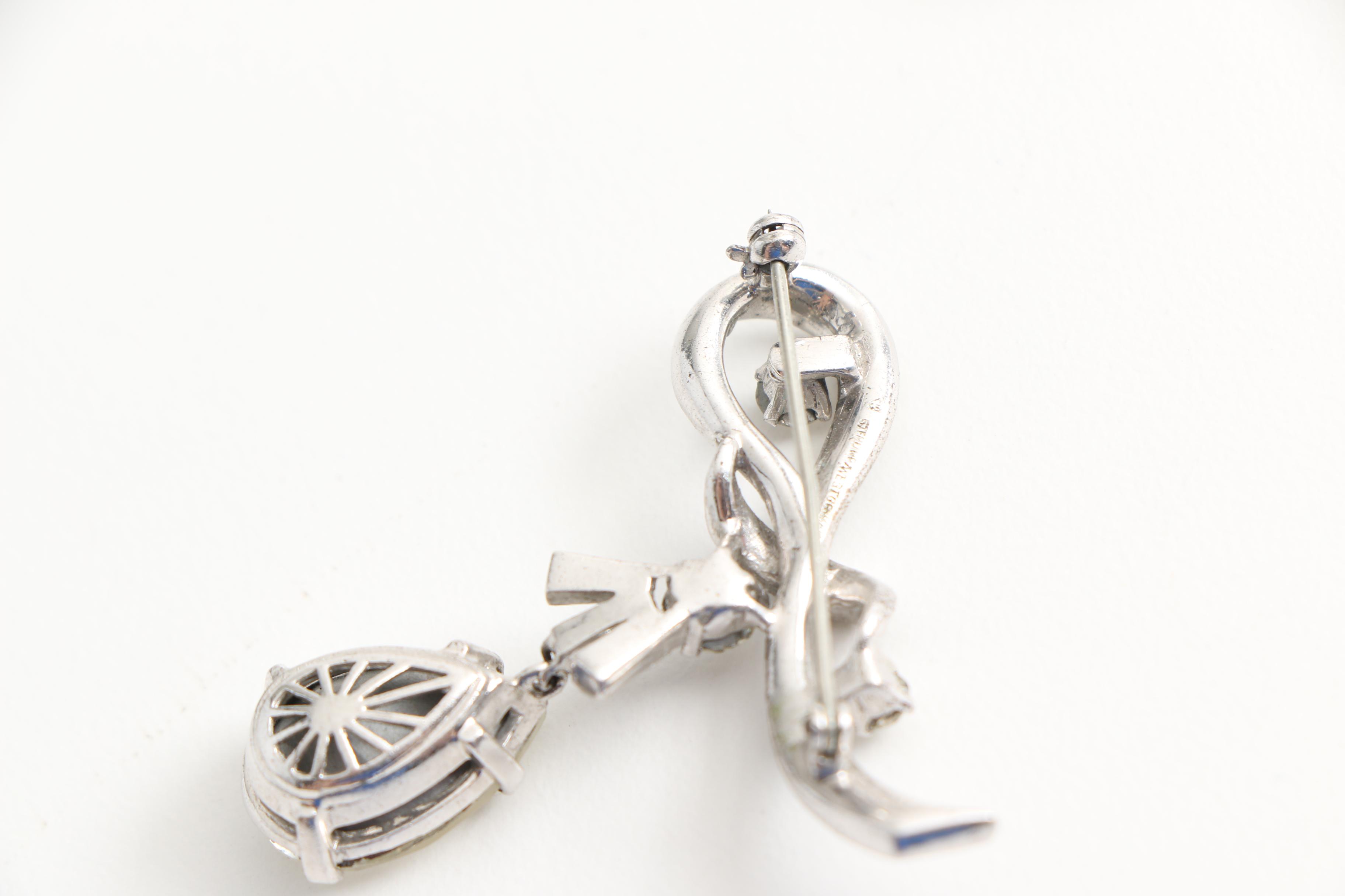 Vintage Sterling Silver Demi Parure