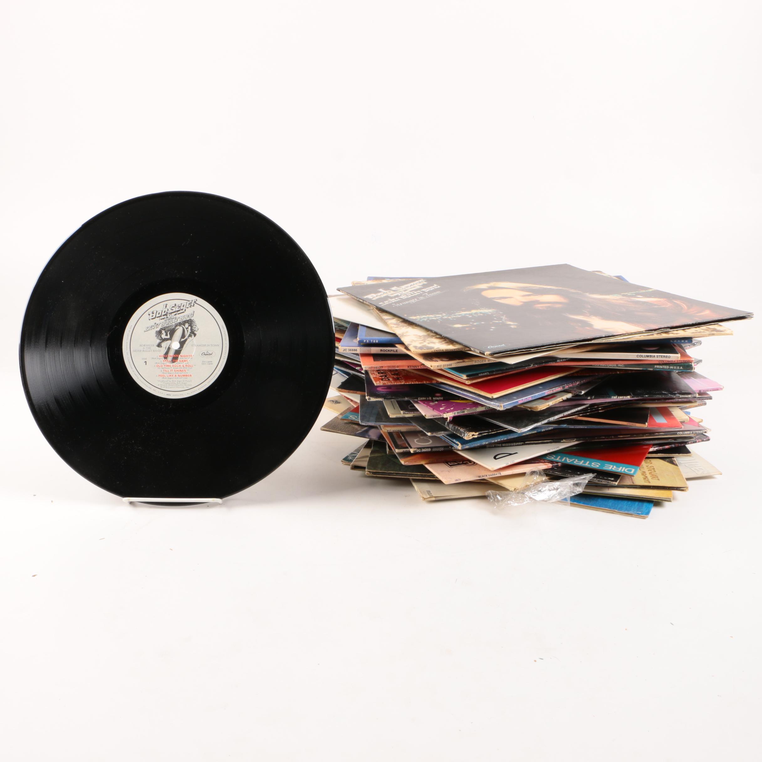 Black Sabbath, Linda Ronstadt, Pretenders, Go-Go's and Other Vintage LPs