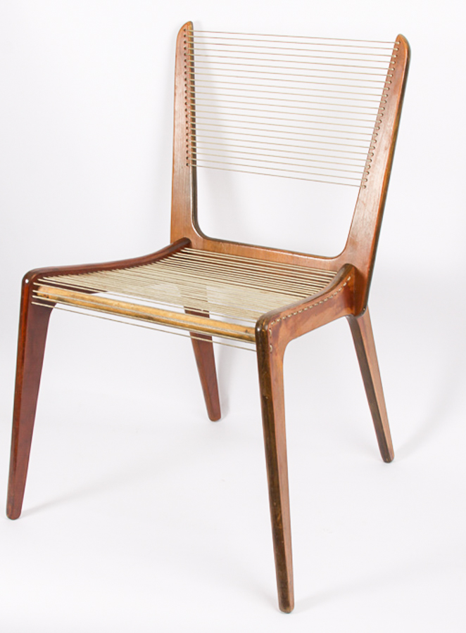 Pair of Jacques Guillom "Chord" Chairs