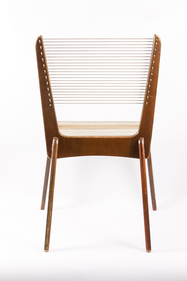 Pair of Jacques Guillom "Chord" Chairs