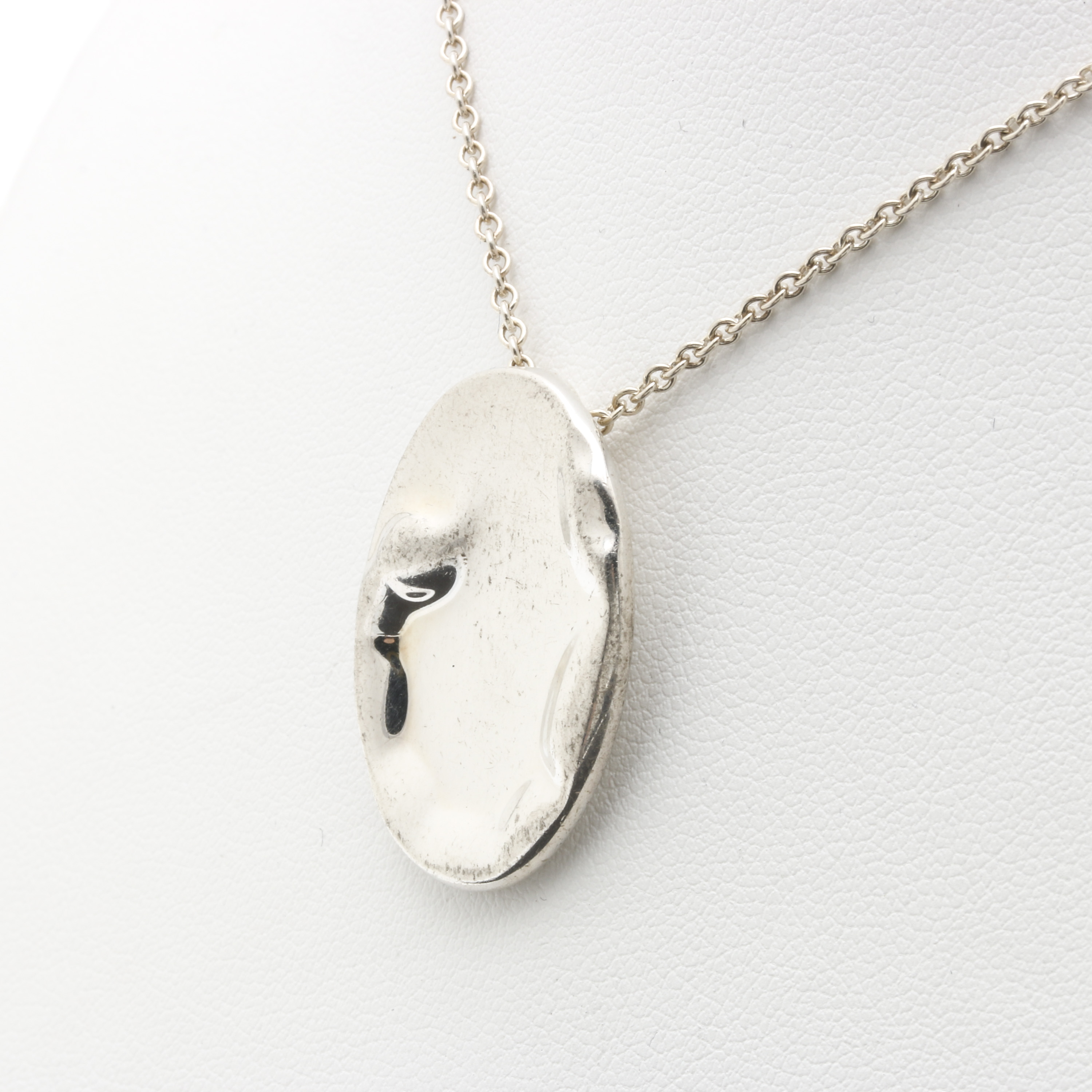 Tiffany and Co. Elsa Peretti Silver Scorpio Zodiac Necklace