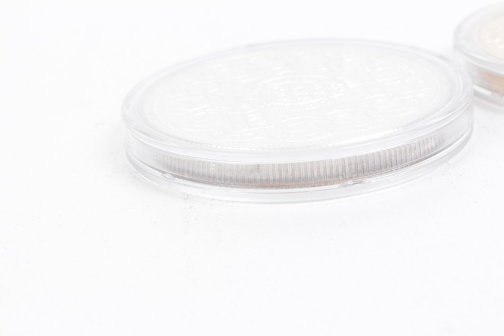 "1776 Continental Currency" and "1787 Brasher Douboon" .999 Silver Medals