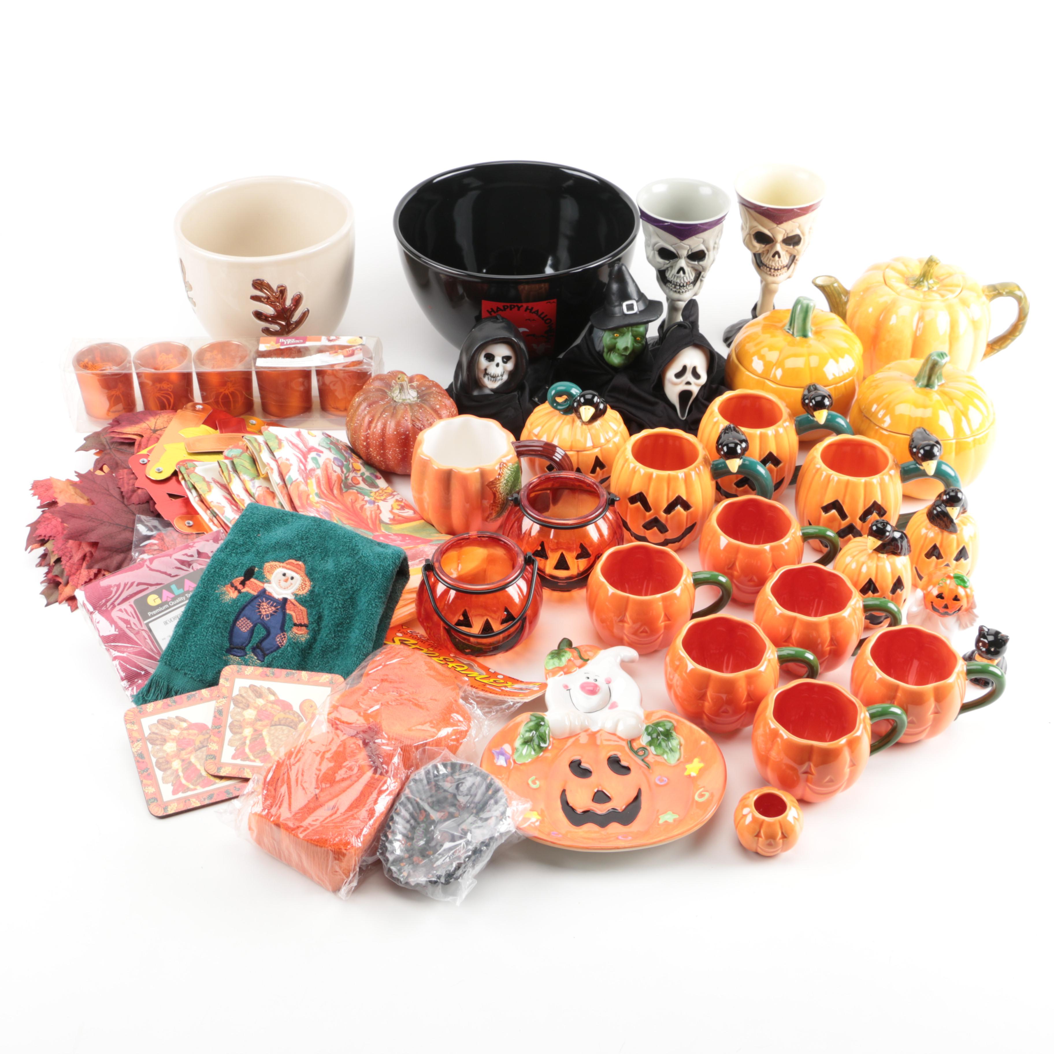 Autumn and Halloween Decorations